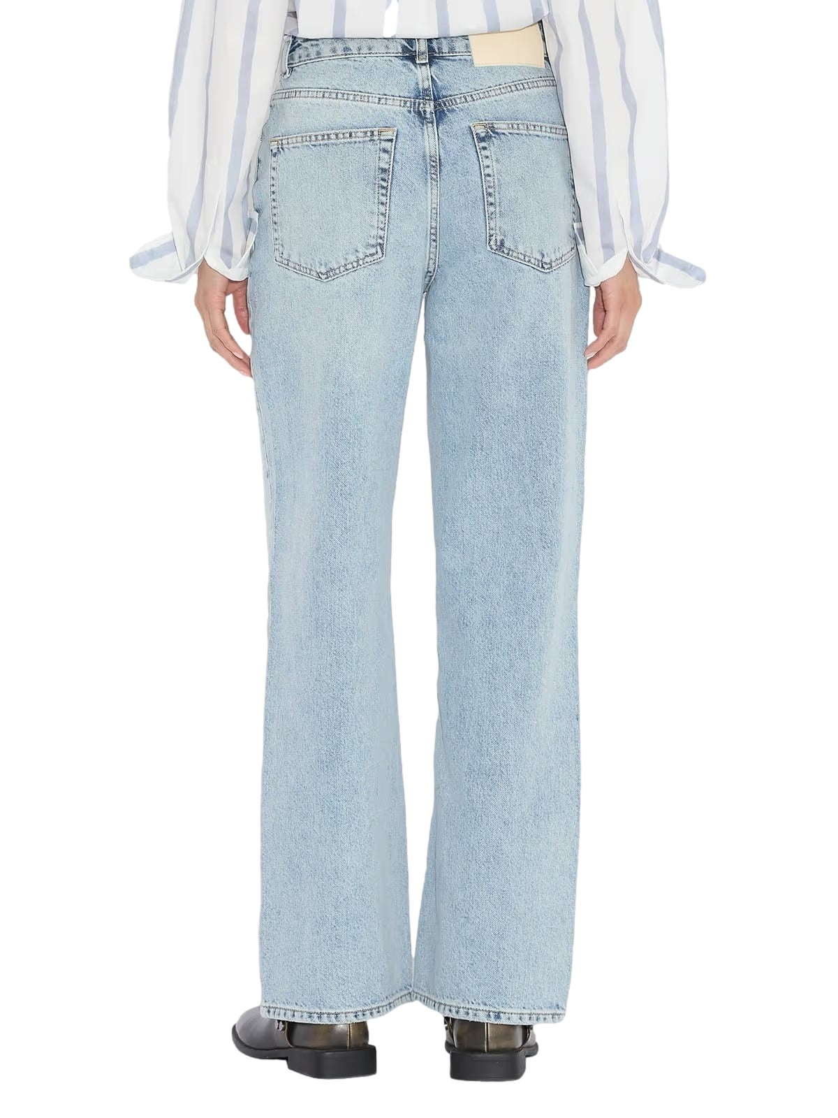 Holzweiler W Wide Jeans Jeans Lyseblå - modostore.no