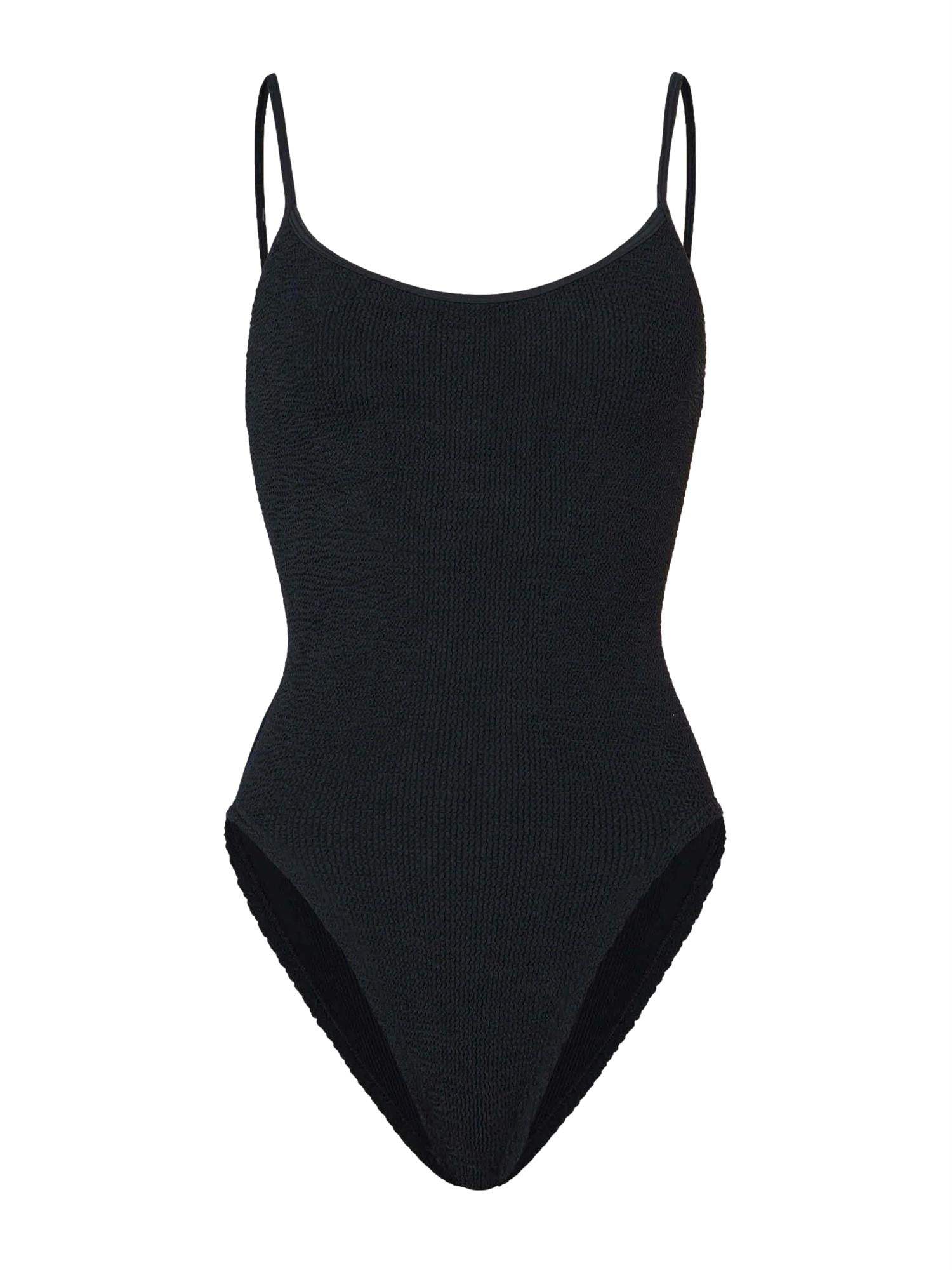 Hunza G Pamela Swim Black Badedrakt Sort - modostore.no