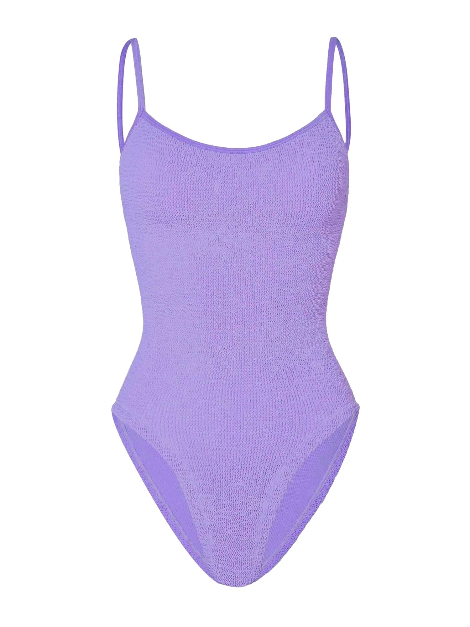 Hunza G Pamela Swim Lilac Badedrakt Lilla - modostore.no