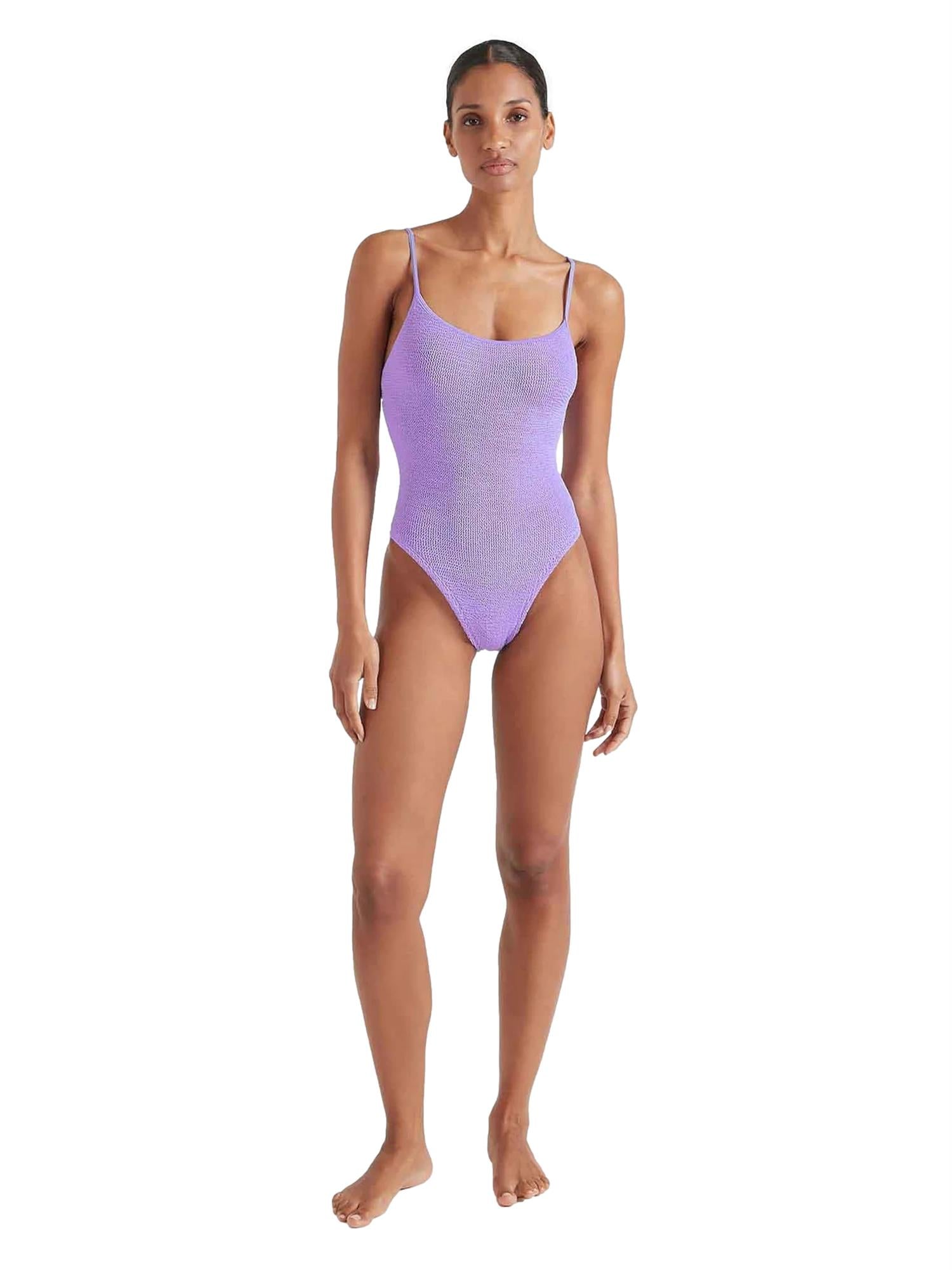 Hunza G Pamela Swim Lilac Badedrakt Lilla - modostore.no