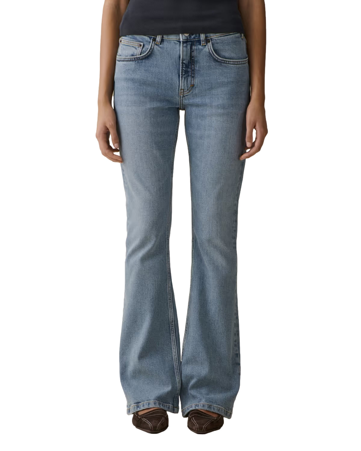 Jeanerica Moda Azurro Vintage Jeans Lyseblå - modostore.no