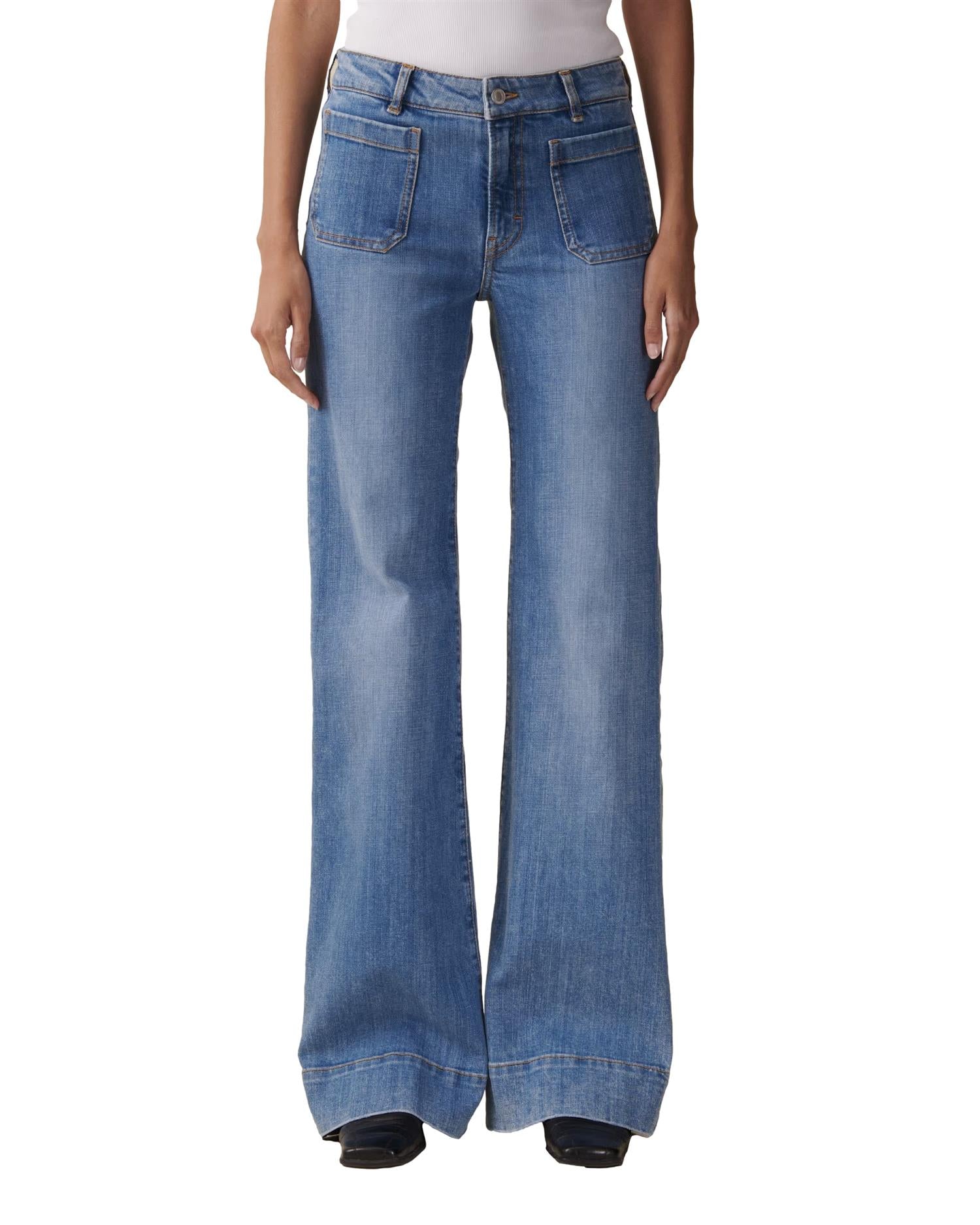 Jeanerica St Monica Low Light Classic Vintage Jeans Lyseblå - modostore.no