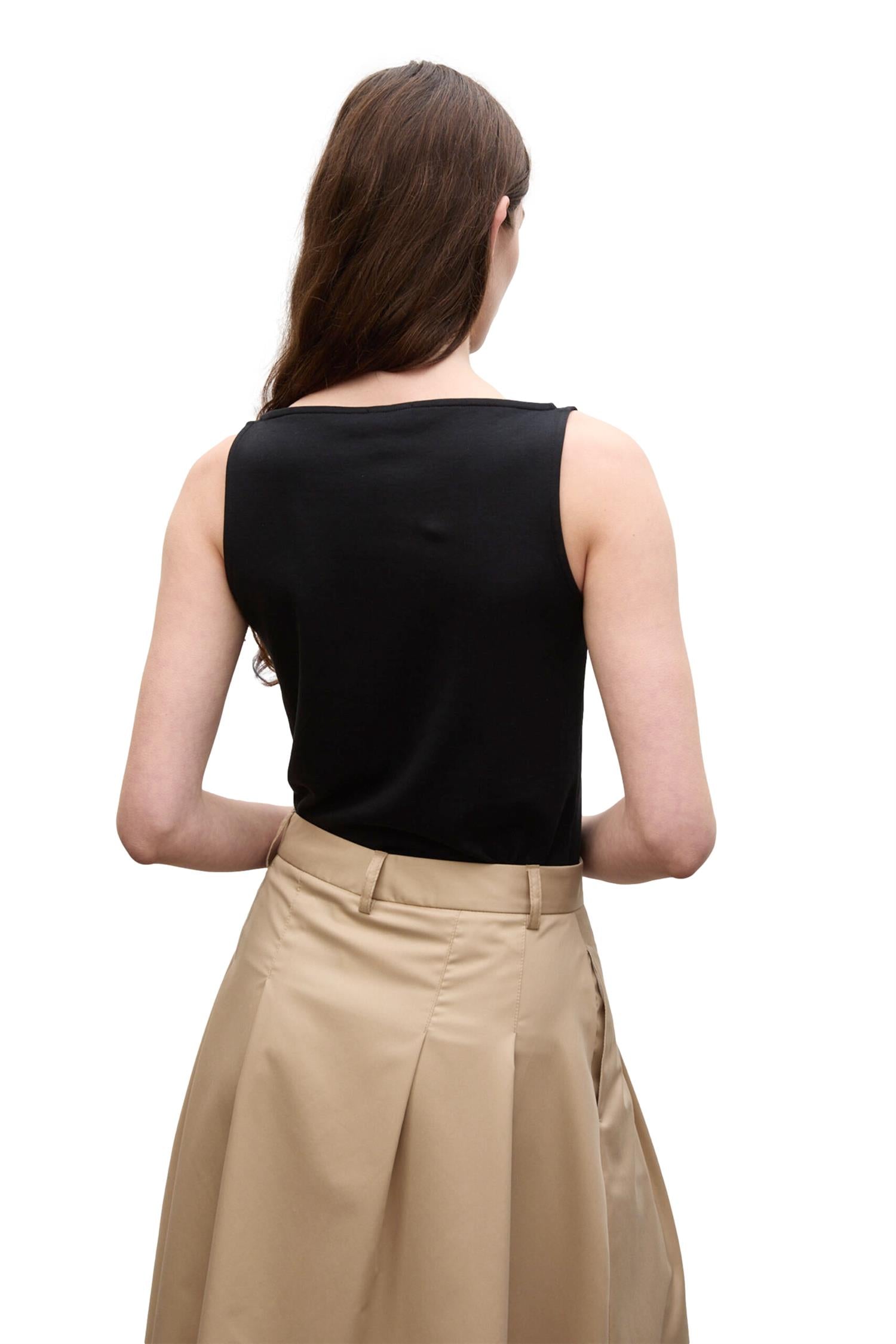 Julie Josephine Beatris Top Topp Sort - modostore.no