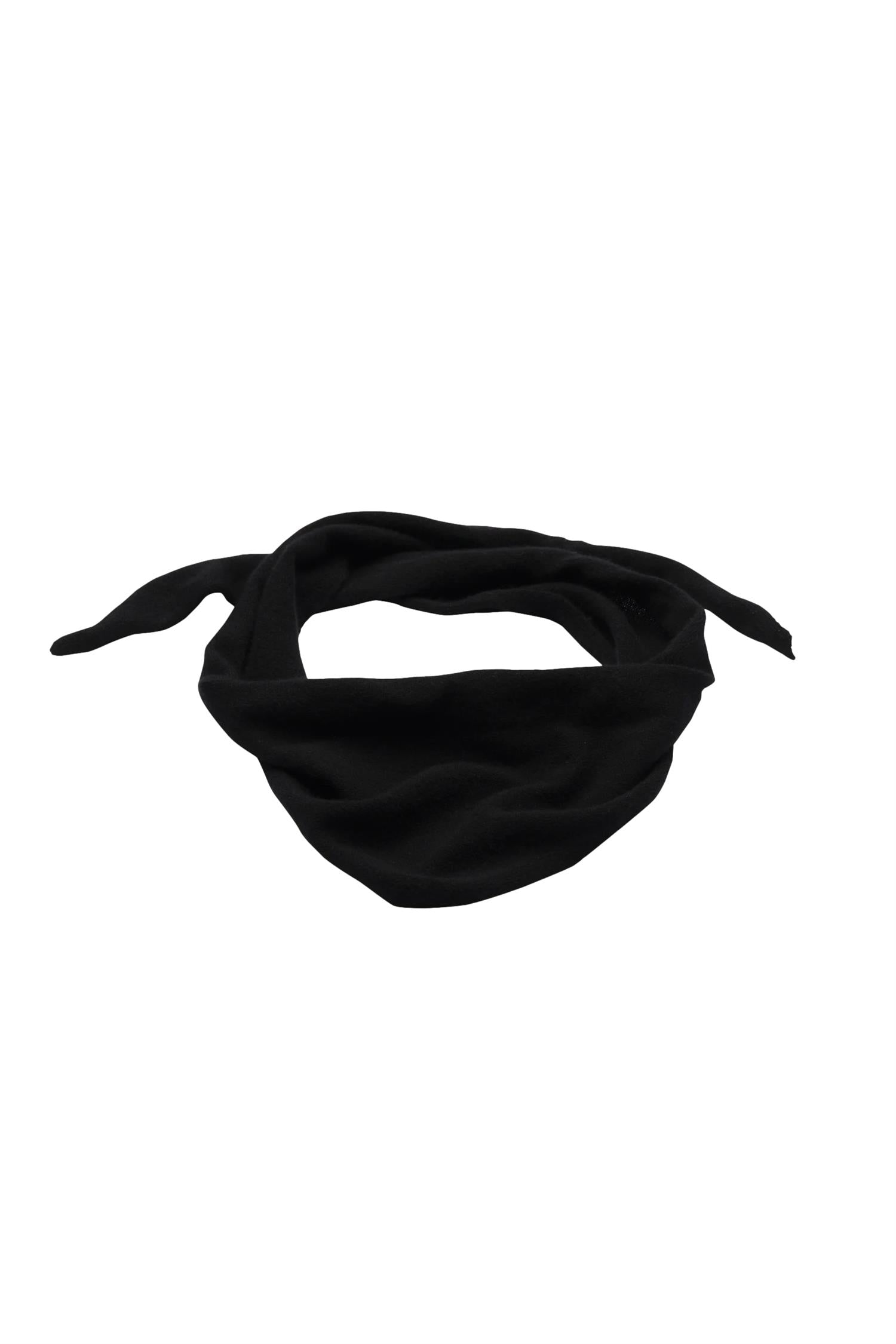 Julie Josephine Rose Scarf Skjerf Sort - modostore.no