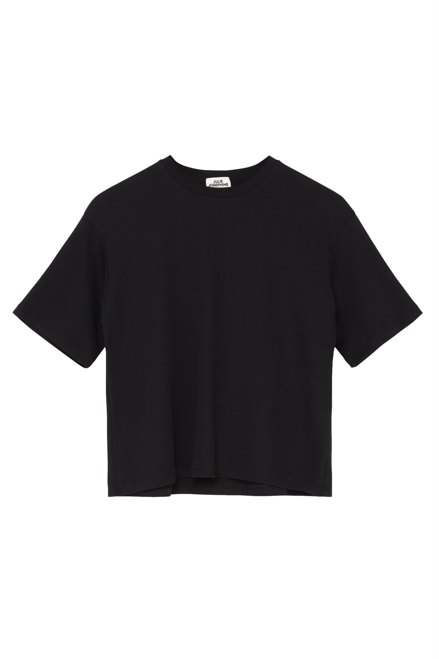 Julie Josephine Stella Tee T-shirt Sort - modostore.no