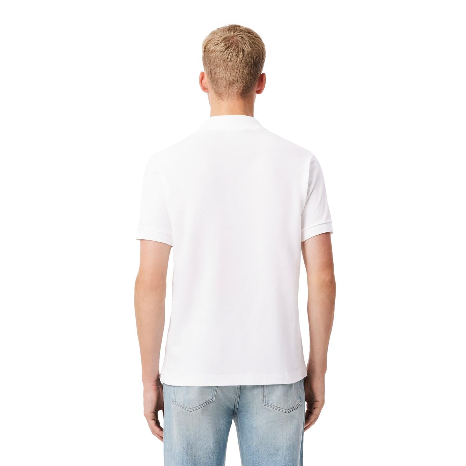 Lacoste Classic Fit Original Polo Shirt T-shirt Hvit - modostore.no