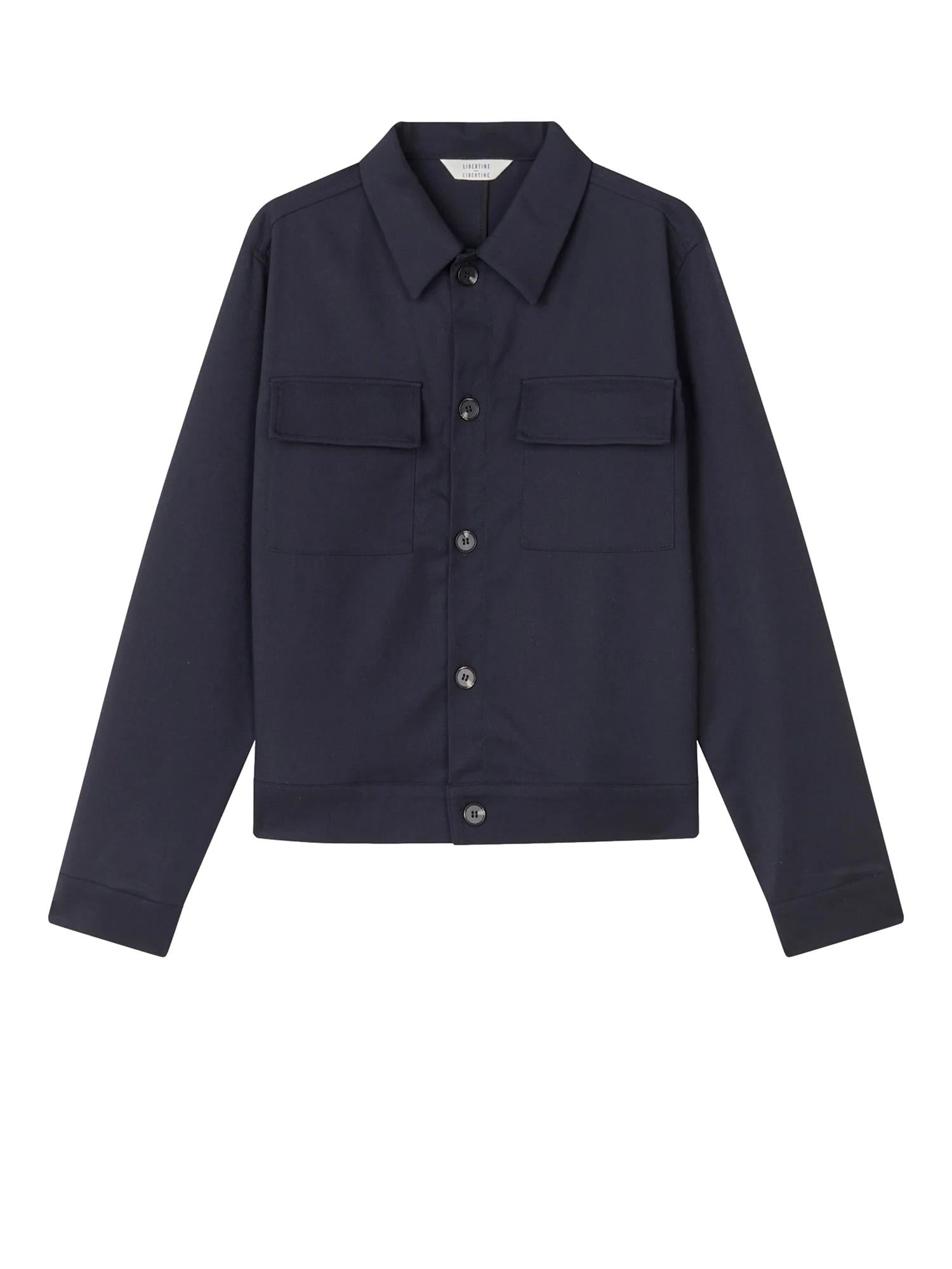 Libertine Libertine Mind Skjorte Marine - modostore.no