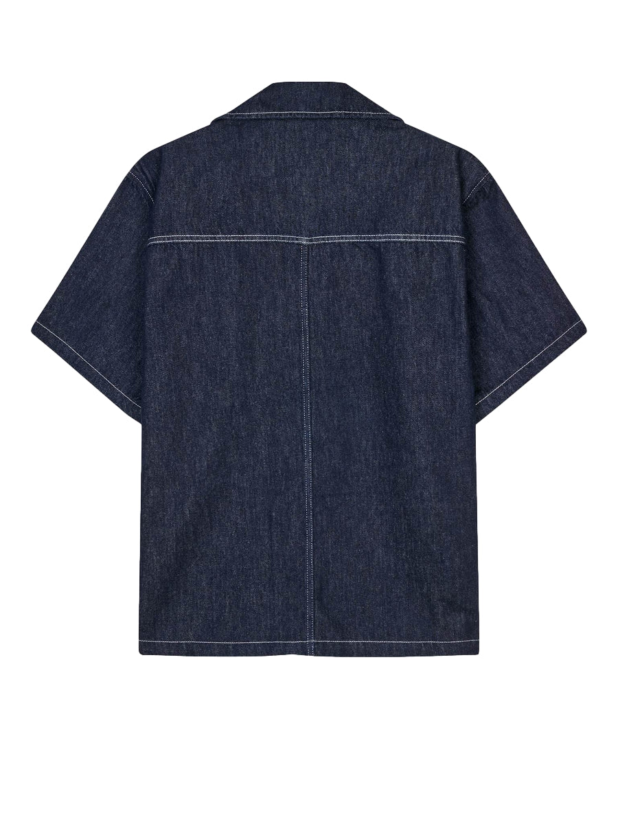 Libertine Libertine Volcano Shirt Jakke Indigo - modostore.no