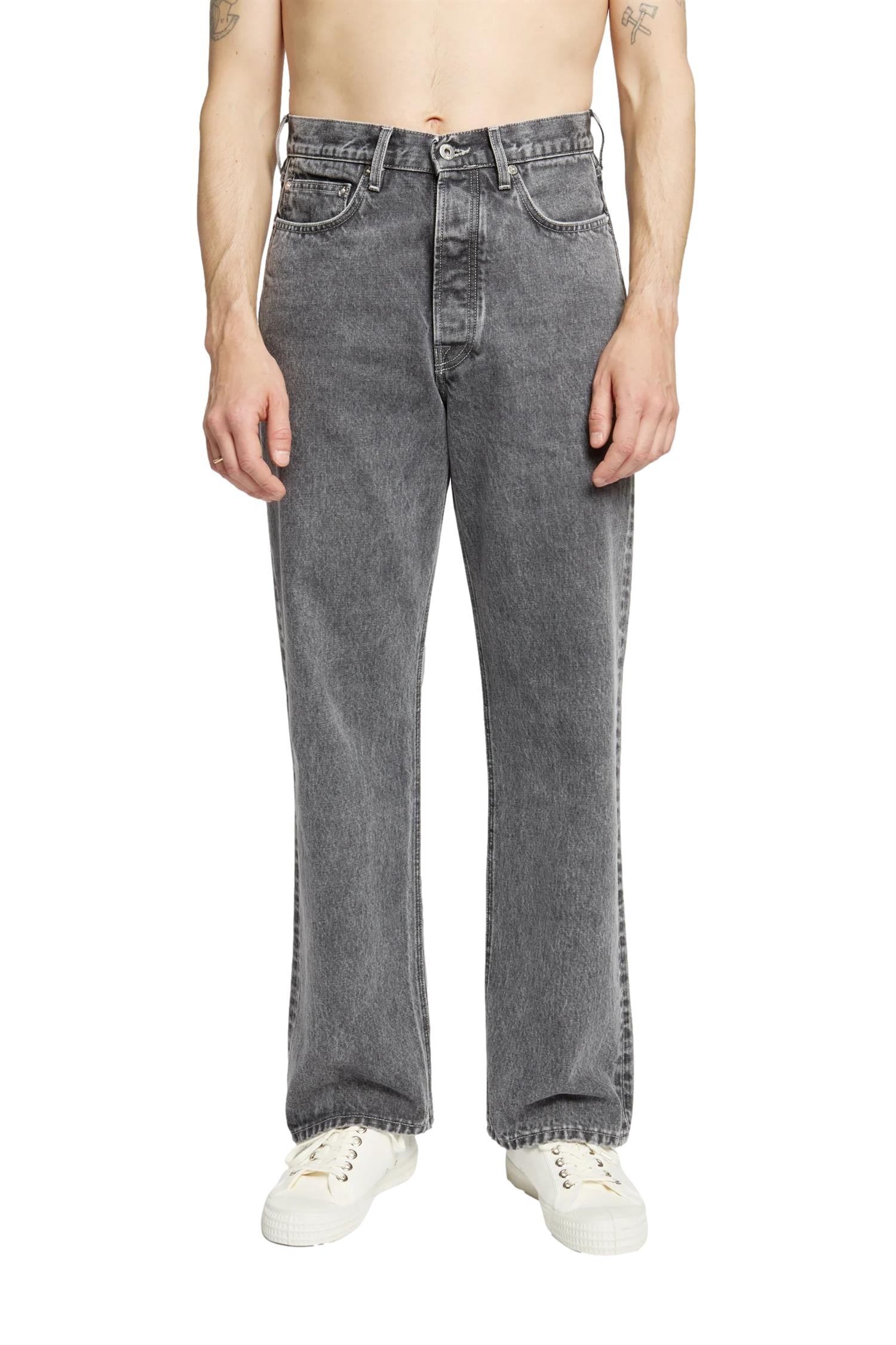 Livid Barnes Japan Gravel Jeans Vasket Sort - modostore.no