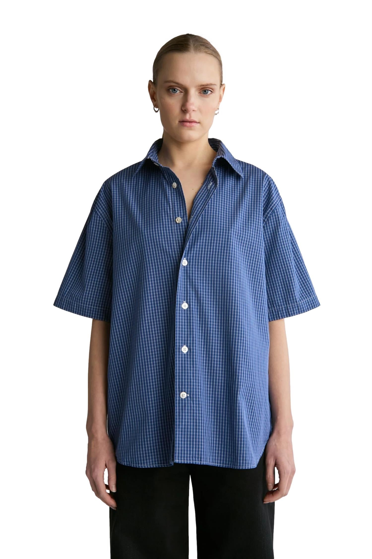 Livid Brass Tee Skjorte Blå - modostore.no