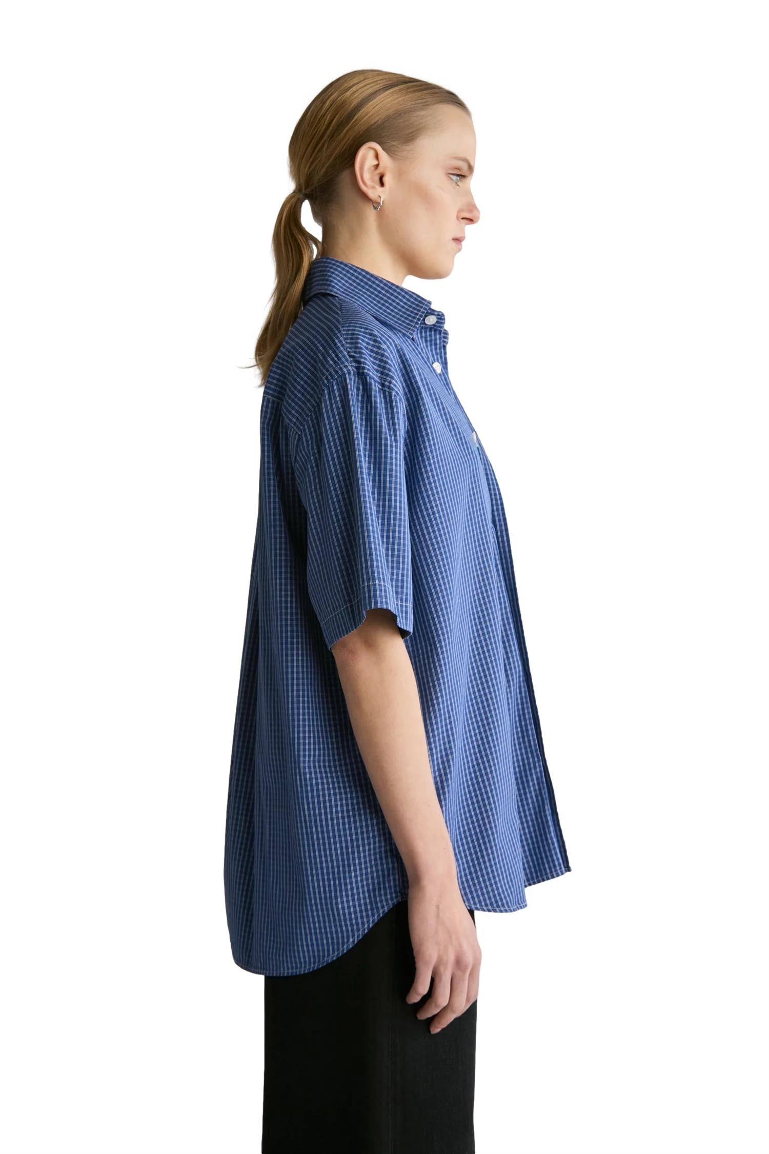 Livid Brass Tee Skjorte Blå - modostore.no