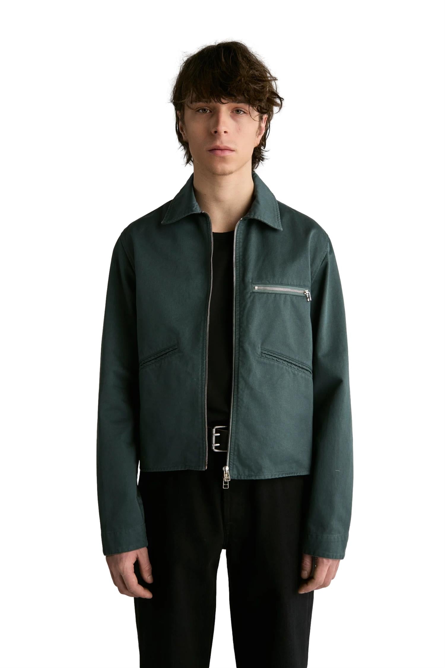 Livid Jaylin Green Twill Jacket Jakke Grønn - modostore.no