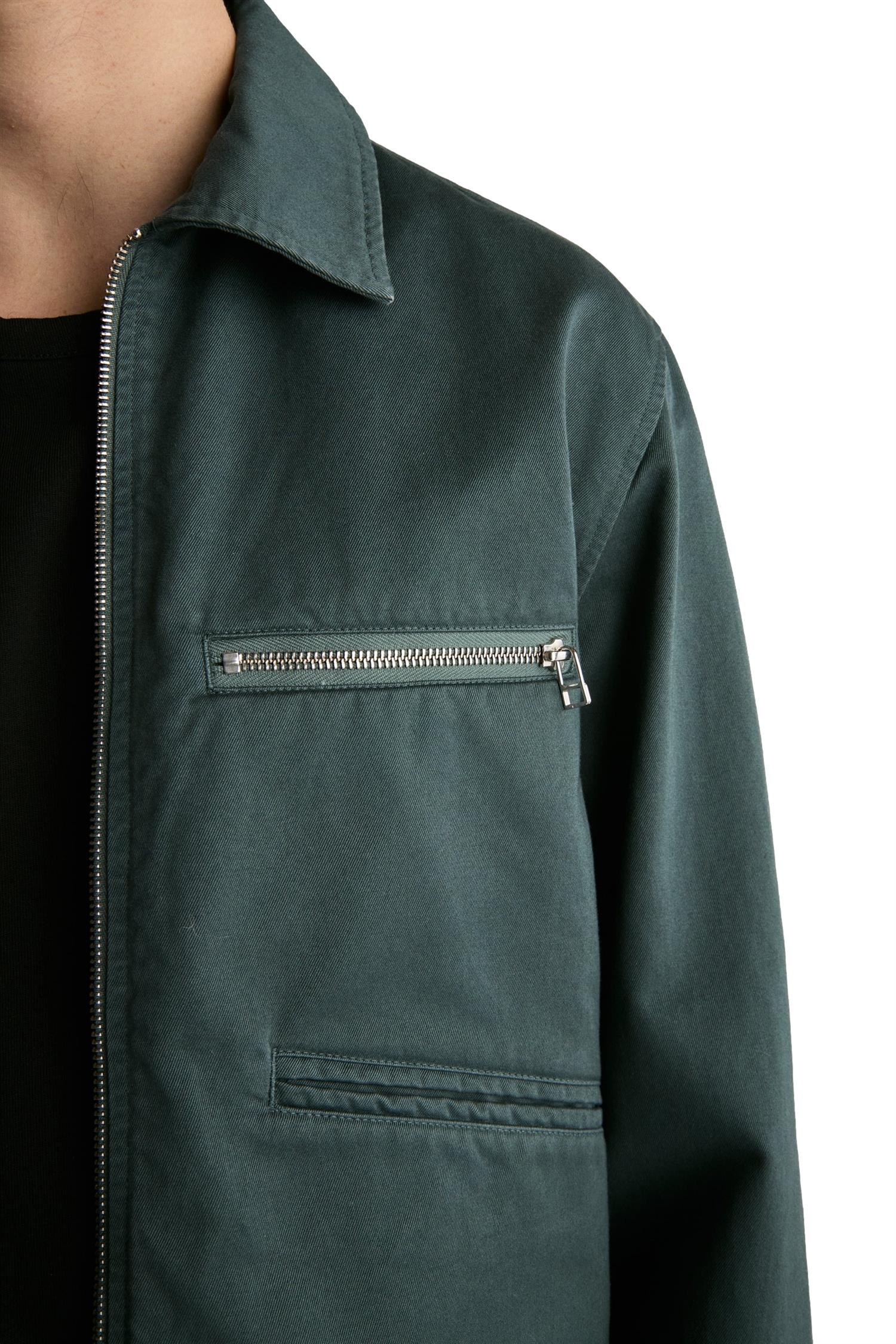 Livid Jaylin Green Twill Jacket Jakke Grønn - modostore.no