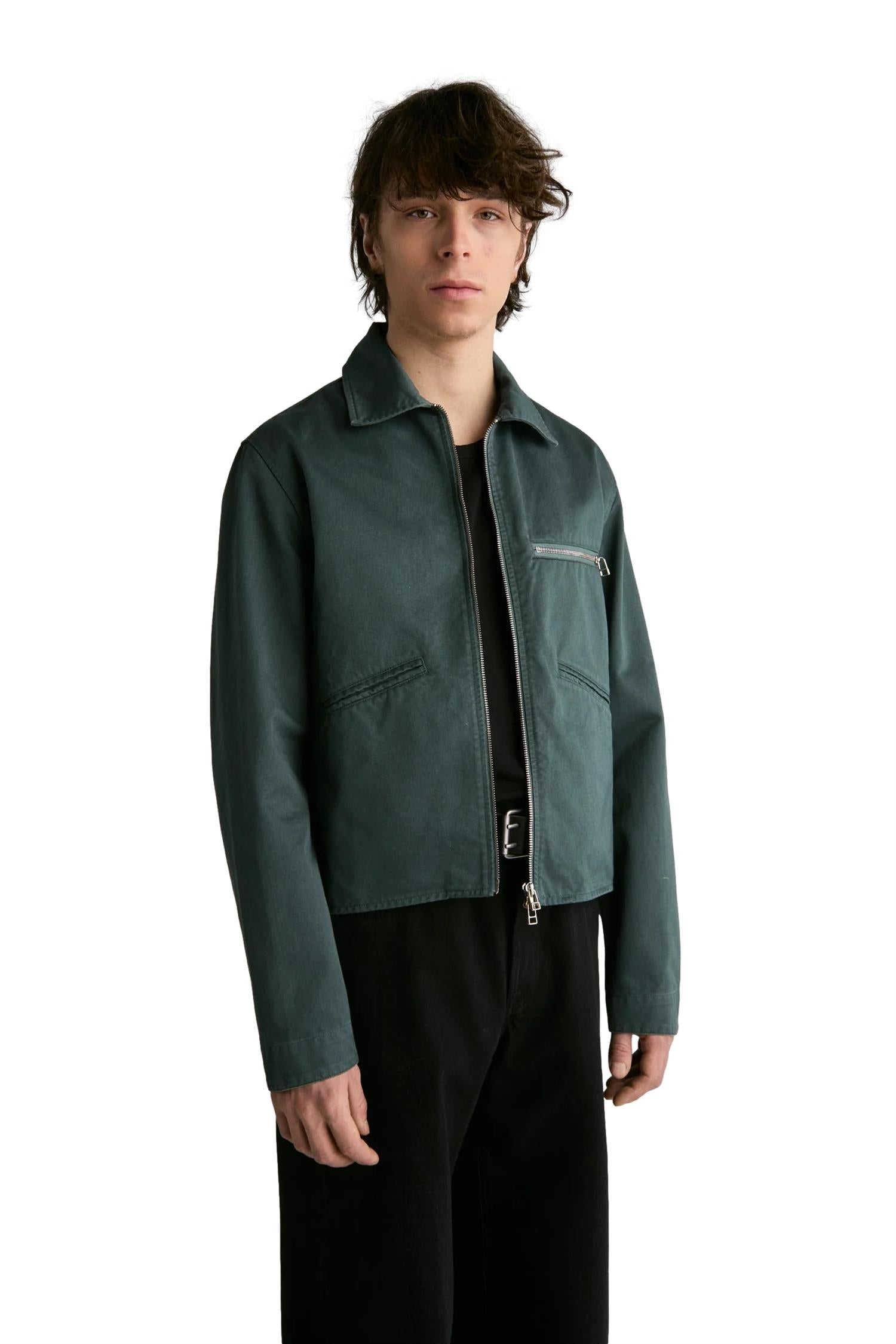 Livid Jaylin Green Twill Jacket Jakke Grønn - modostore.no