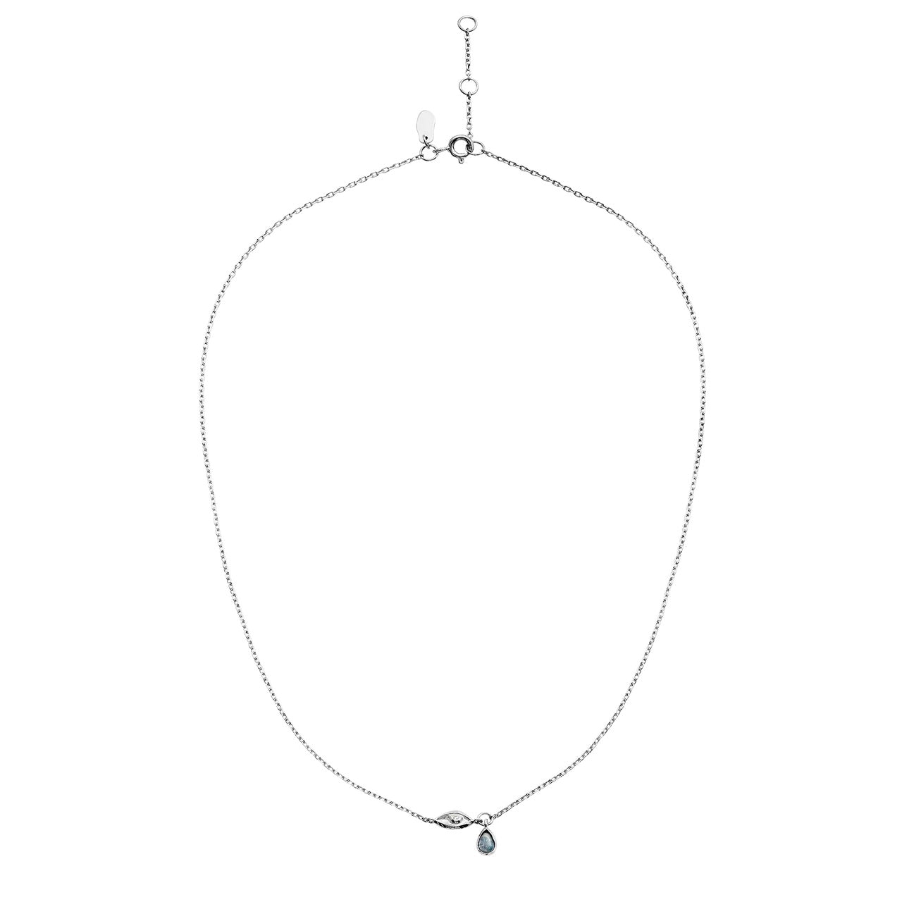 Maanesten Babette Necklace Smykke Sølv - modostore.no
