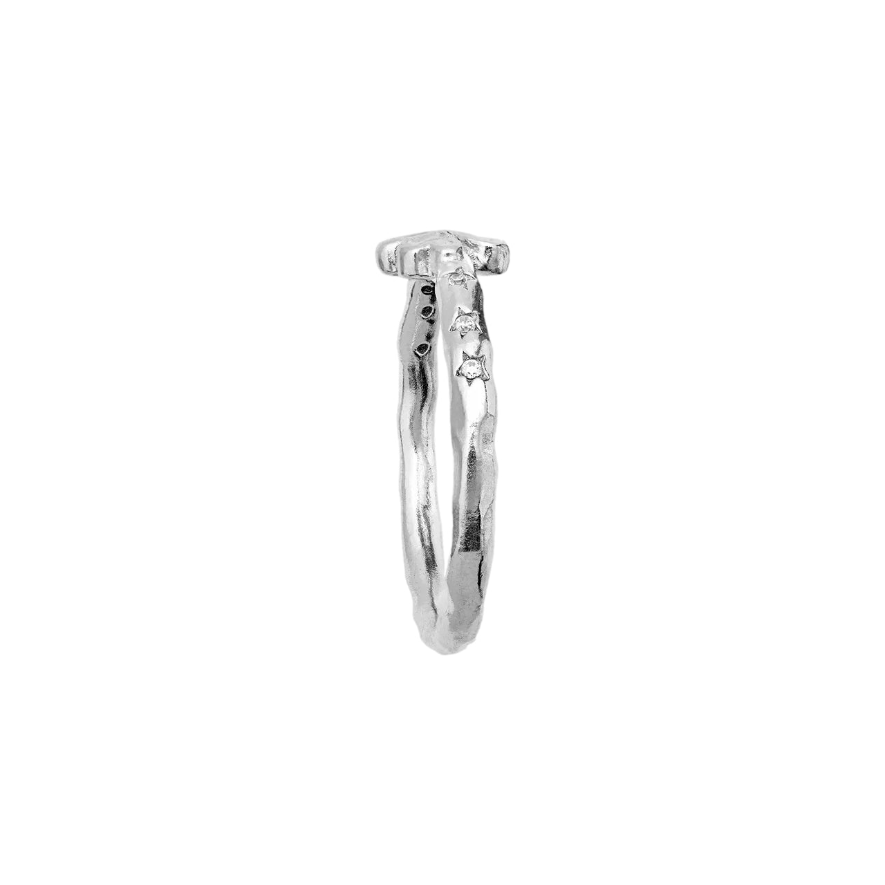 Maanesten Clover Ring Ring Sølv - modostore.no