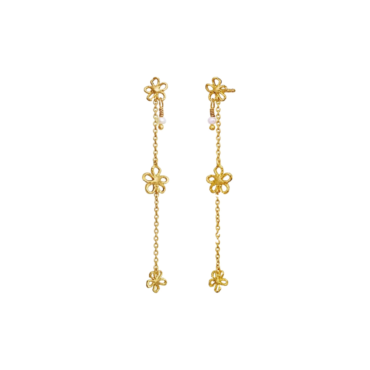 Maanesten Felixia Earrings Øredobber Gull - modostore.no