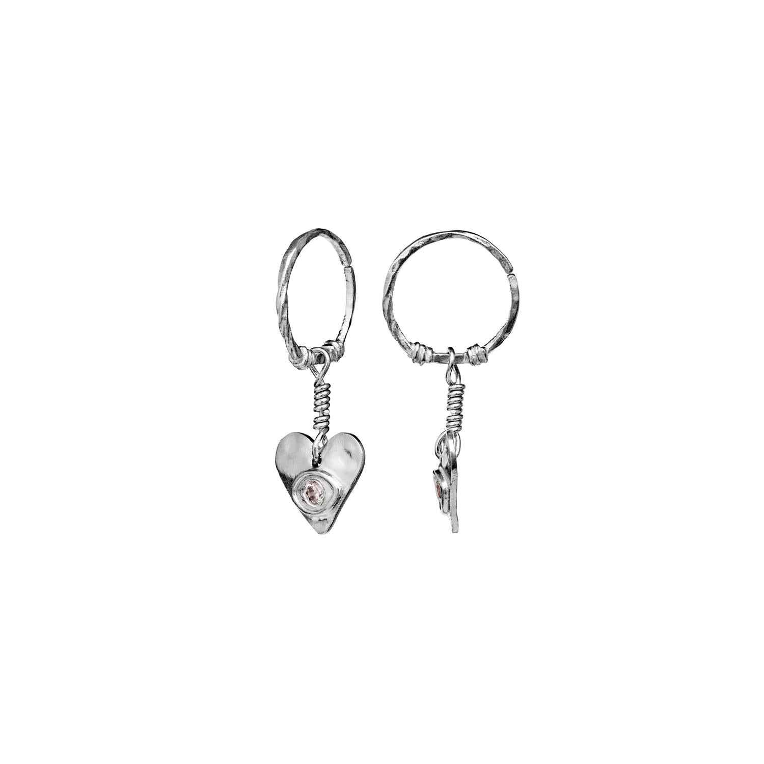 Maanesten Hestia earrings Øredobber Sølv - modostore.no