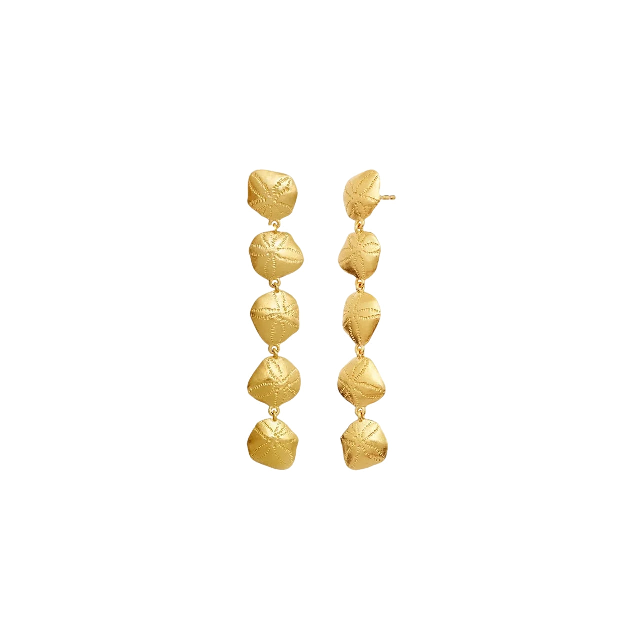 Maanesten Kishi Earrings Øredobber Gull - modostore.no