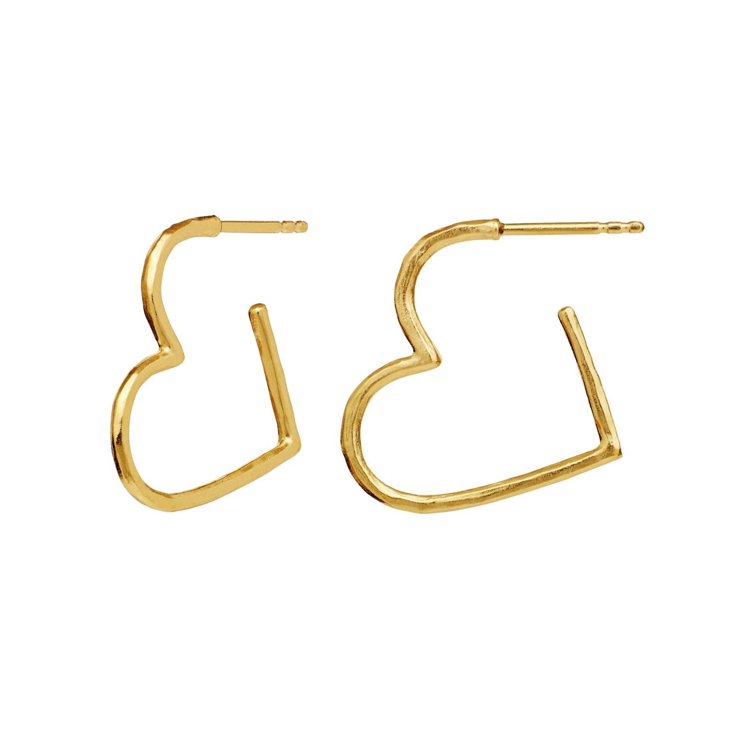 Maanesten Laia Midi Earrings Øredobber Gull - modostore.no