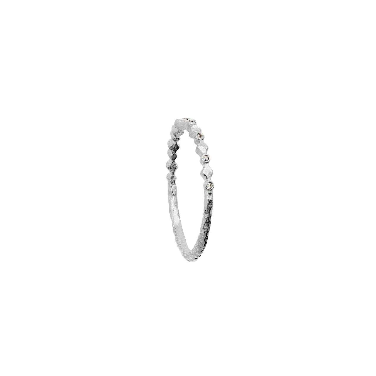 Maanesten Ria Ring Ring Sølv - modostore.no