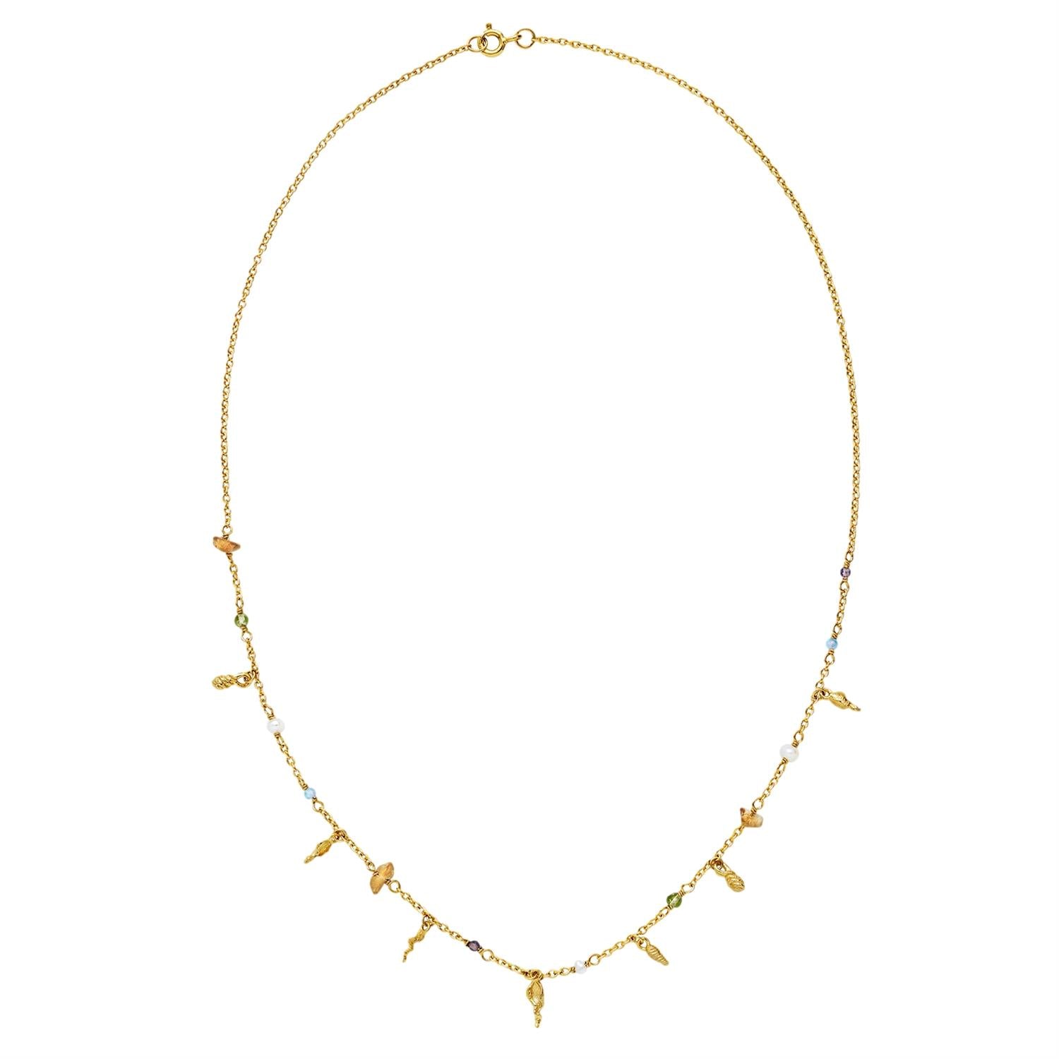 Maanesten Toutsi Necklace Smykke Gull - modostore.no