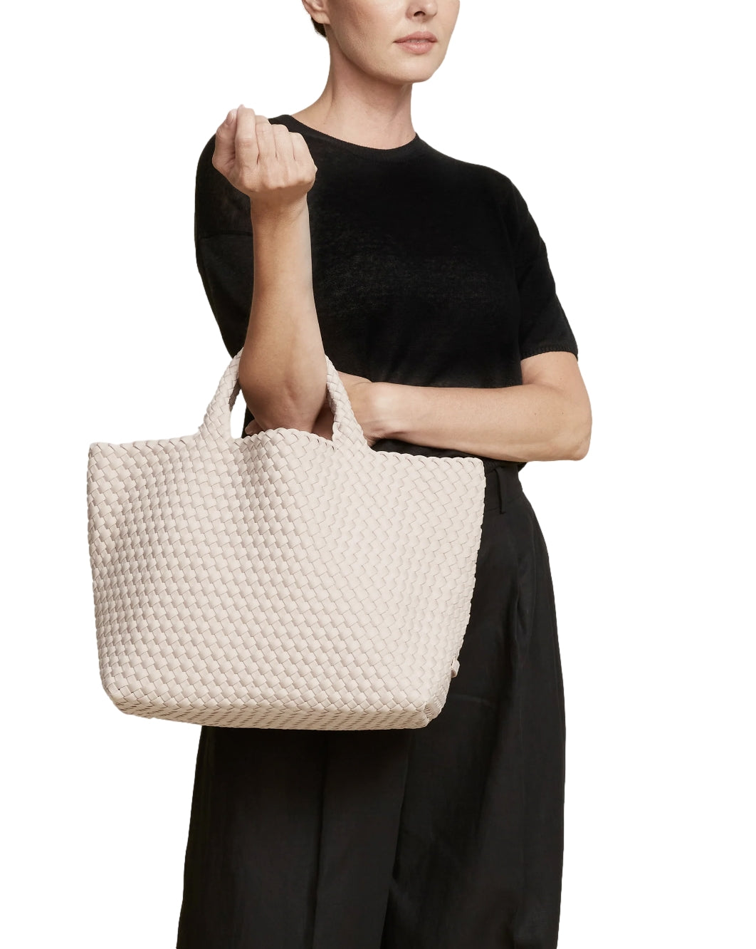 Naghedi St. Barths Medium Tote Shell Pink Veske Lyserosa - modostore.no