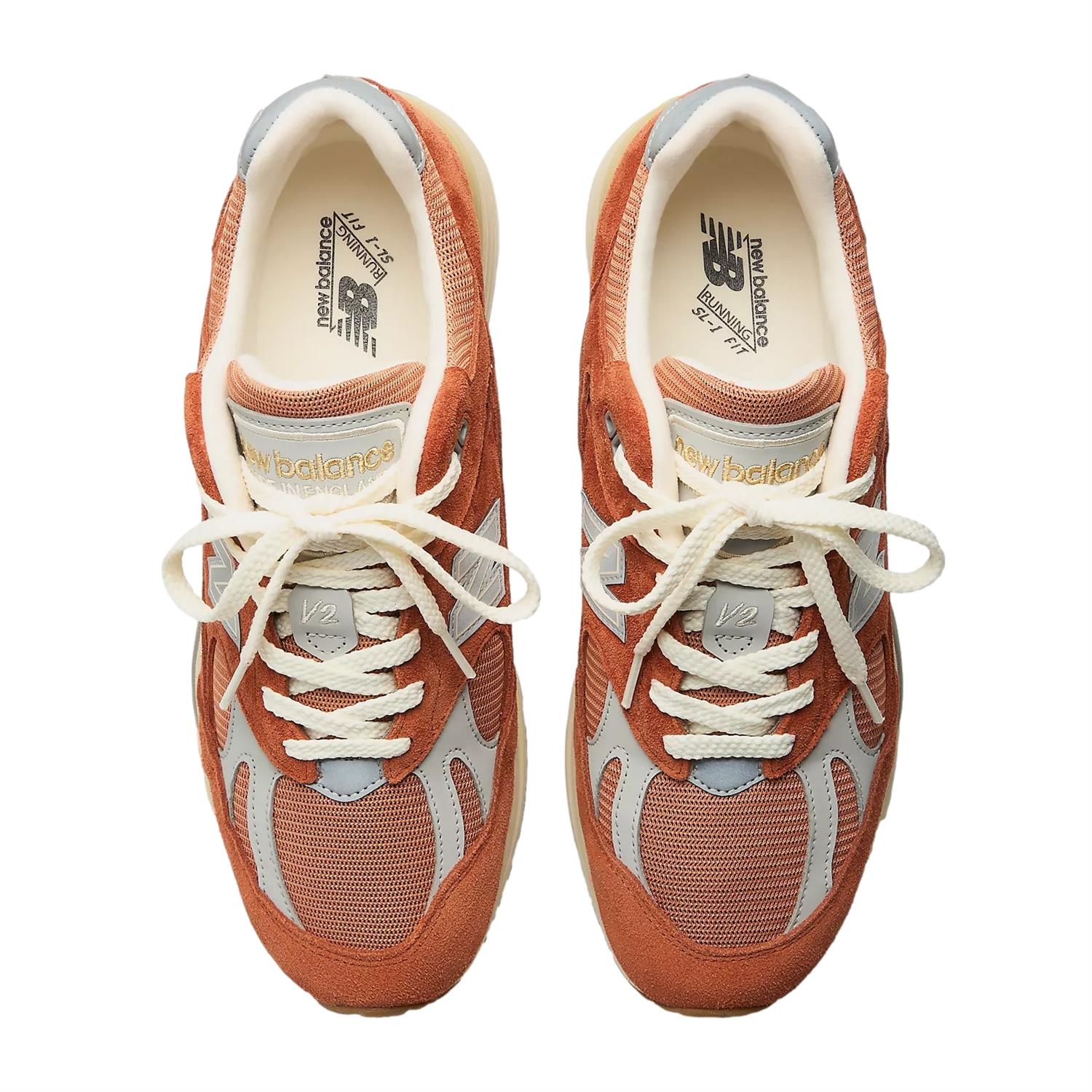 New Balance Made in UK 991 SS2 Potters Clay Sko Oransje - modostore.no