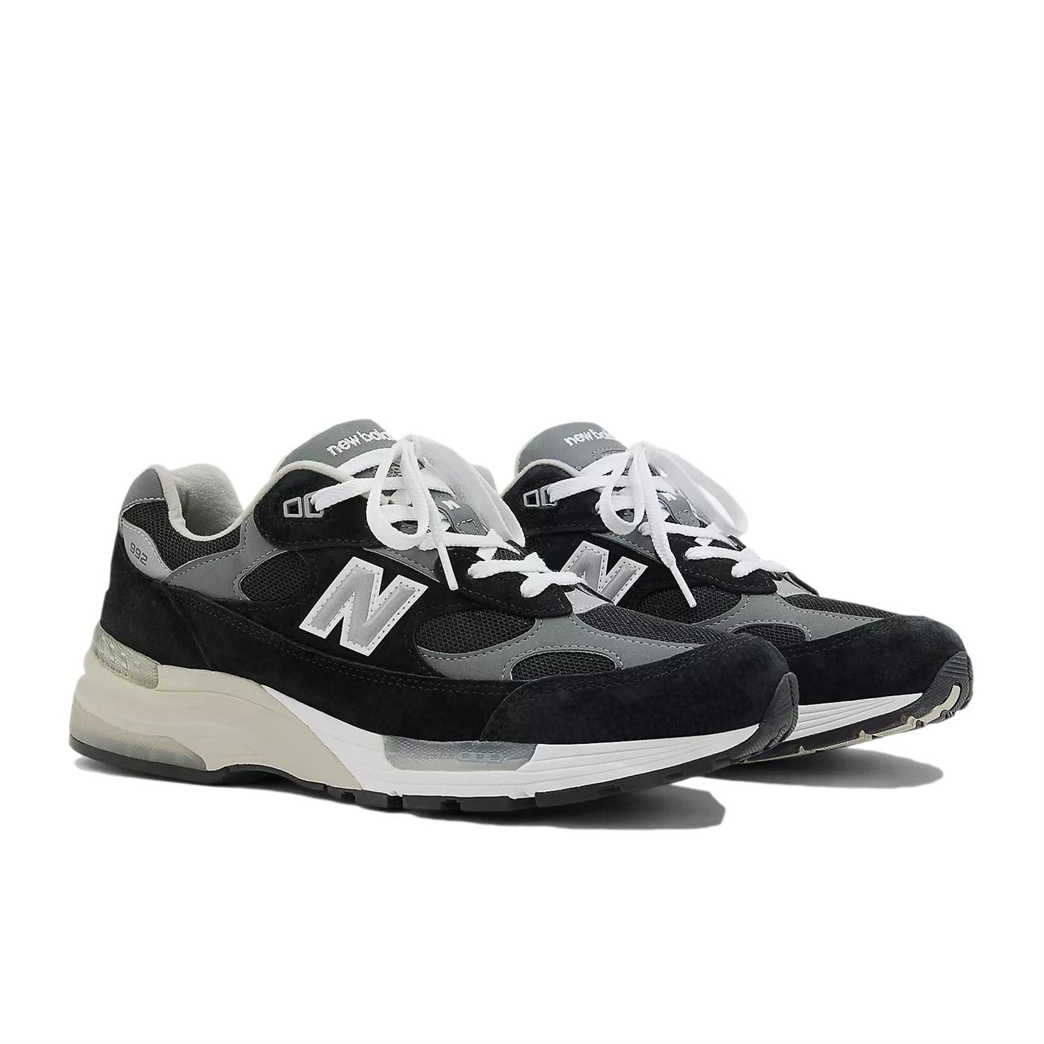 New Balance Made In USA 992 Black Sko Sort - modostore.no