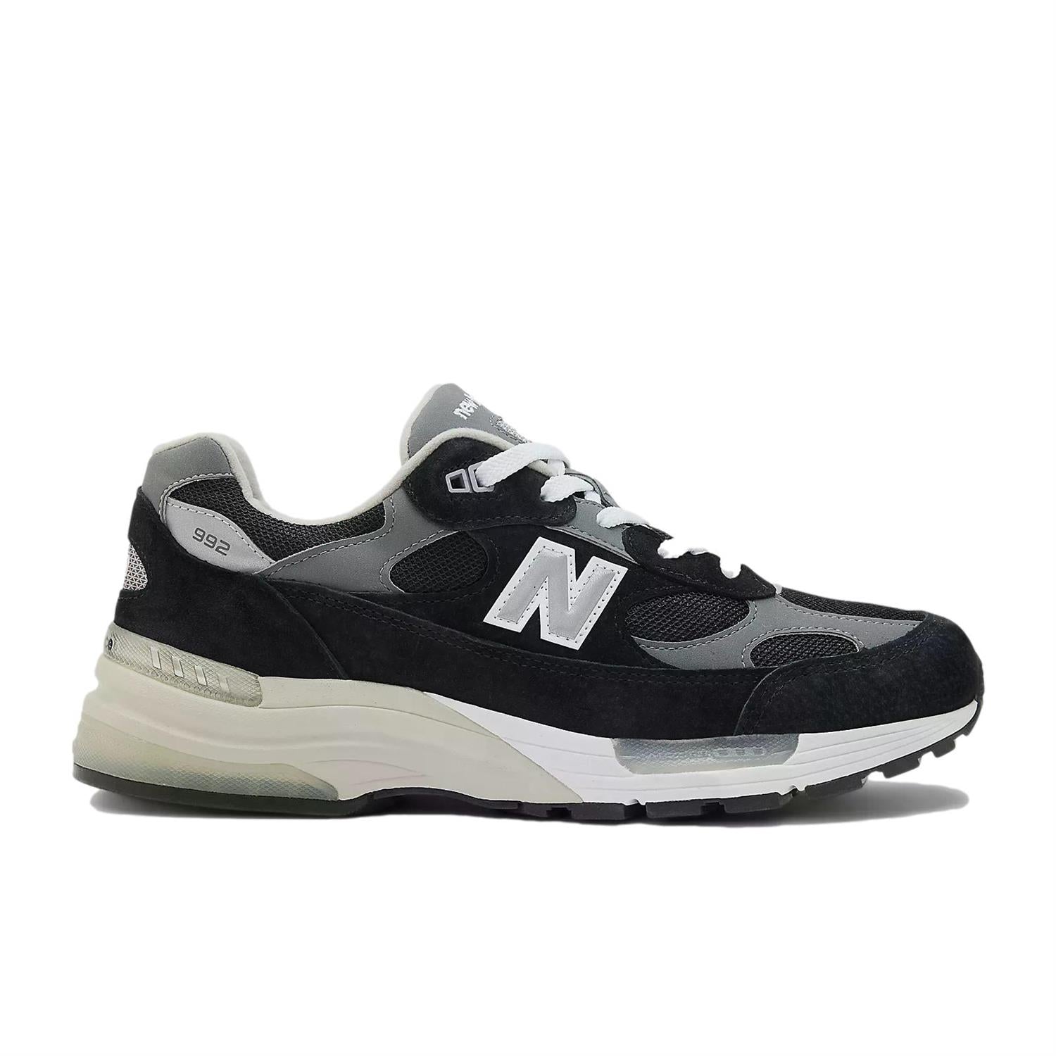 New Balance Made In USA 992 Black Sko Sort - modostore.no
