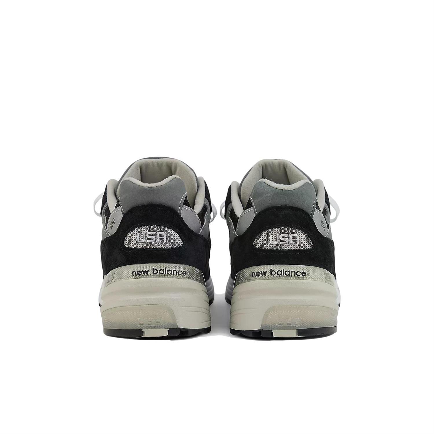New Balance Made In USA 992 Black Sko Sort - modostore.no