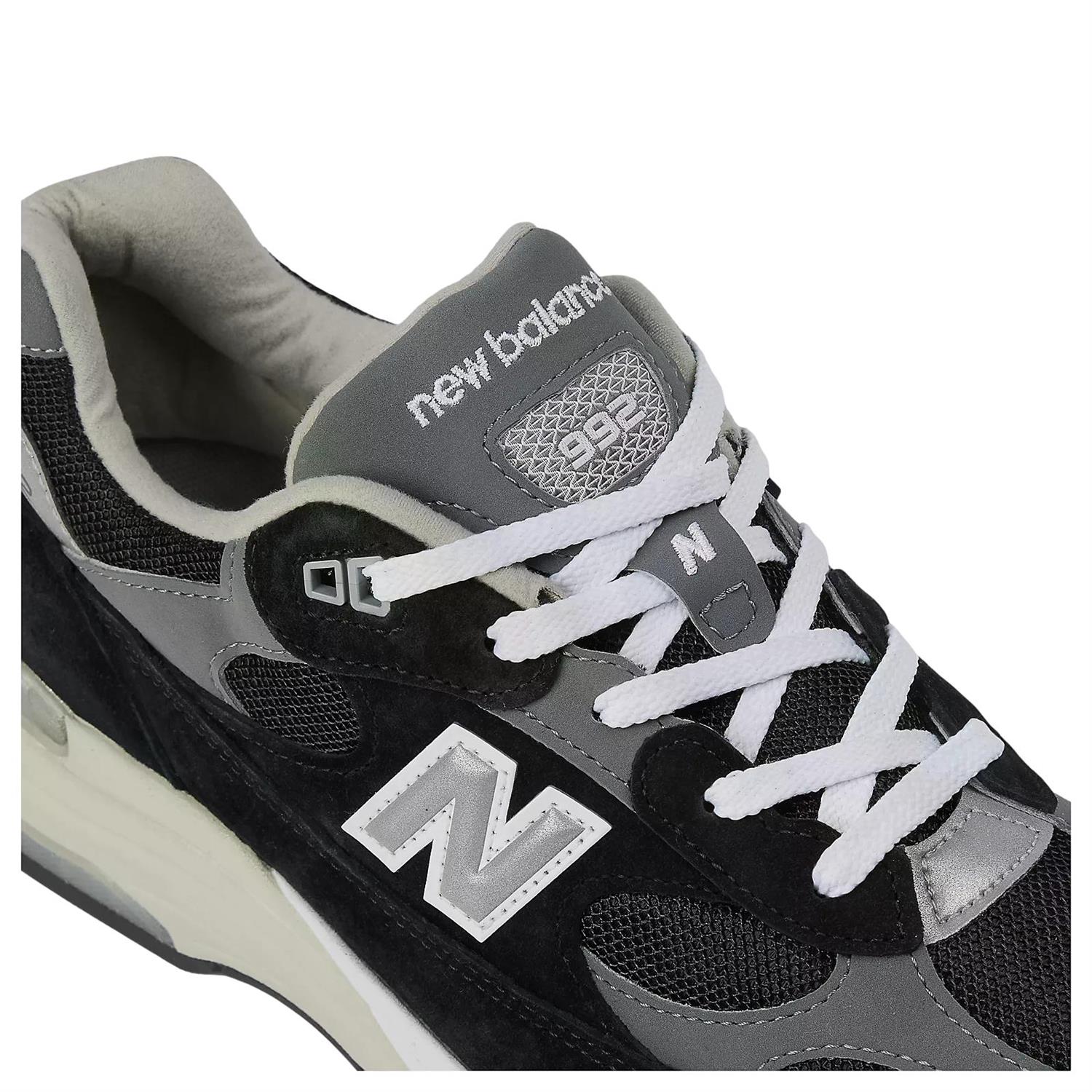 New Balance Made In USA 992 Black Sko Sort - modostore.no