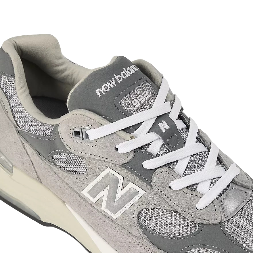 New Balance Made In USA 992 Grey Sko Lysegrå - modostore.no