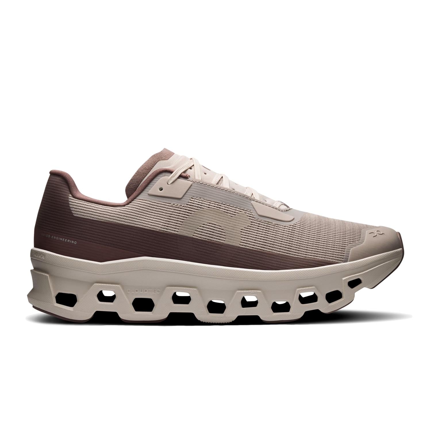 ON Cloudmonster Void Fog/Pearl Sko Beige - modostore.no