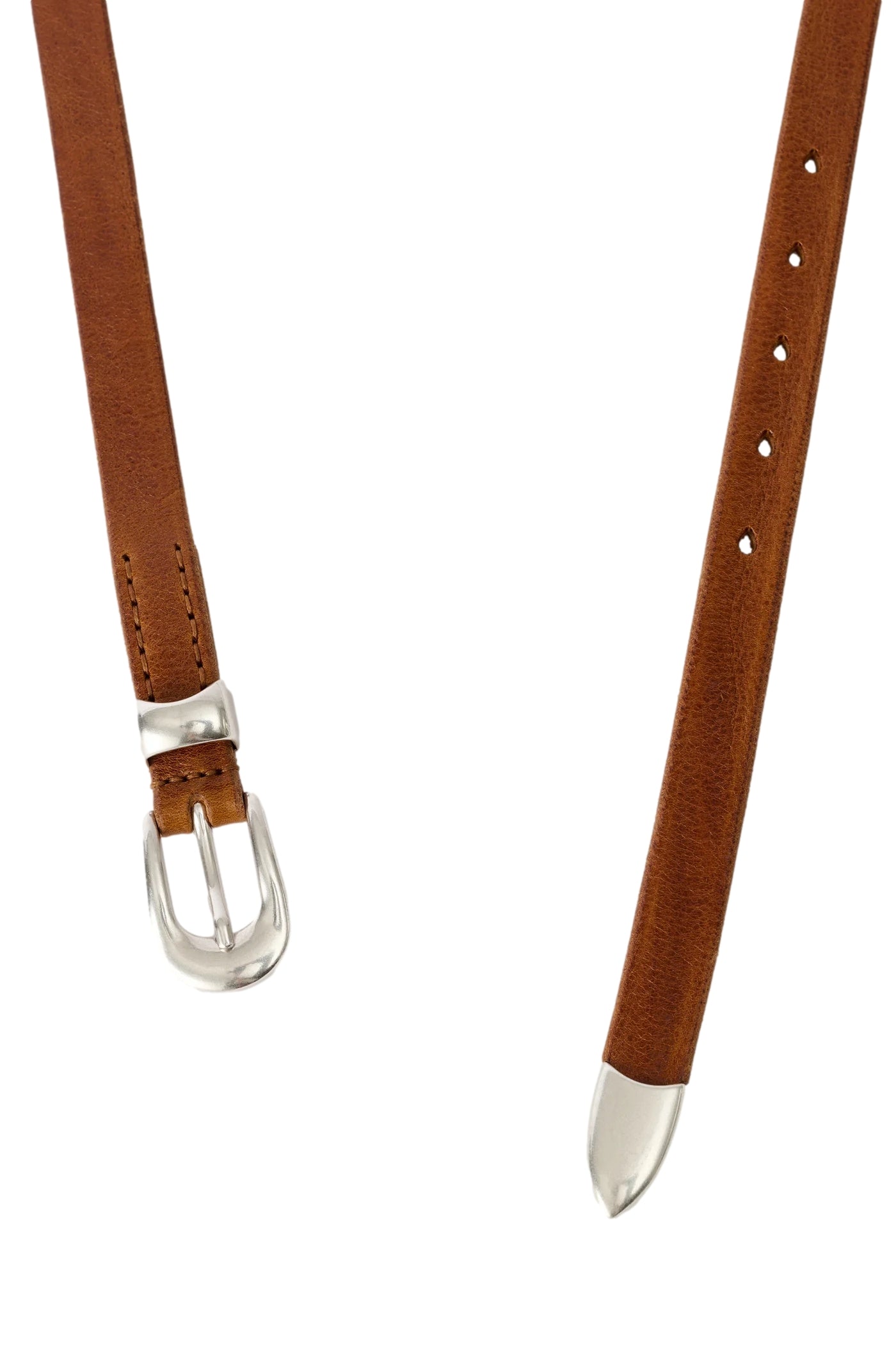 Our Legacy 2 CM Belt Belte Cognac - modostore.no