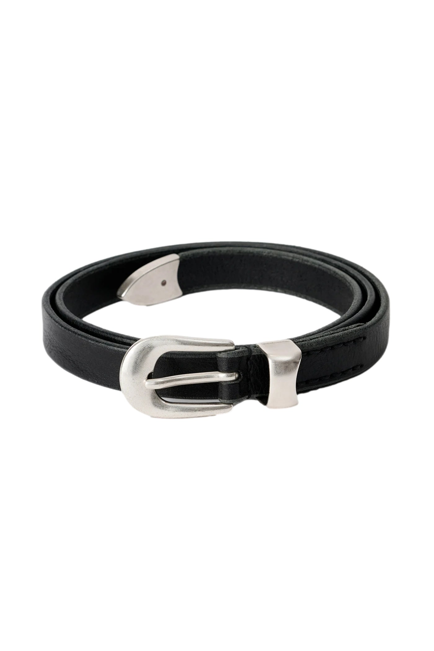 Our Legacy 2 CM Belt Belte Sort - modostore.no