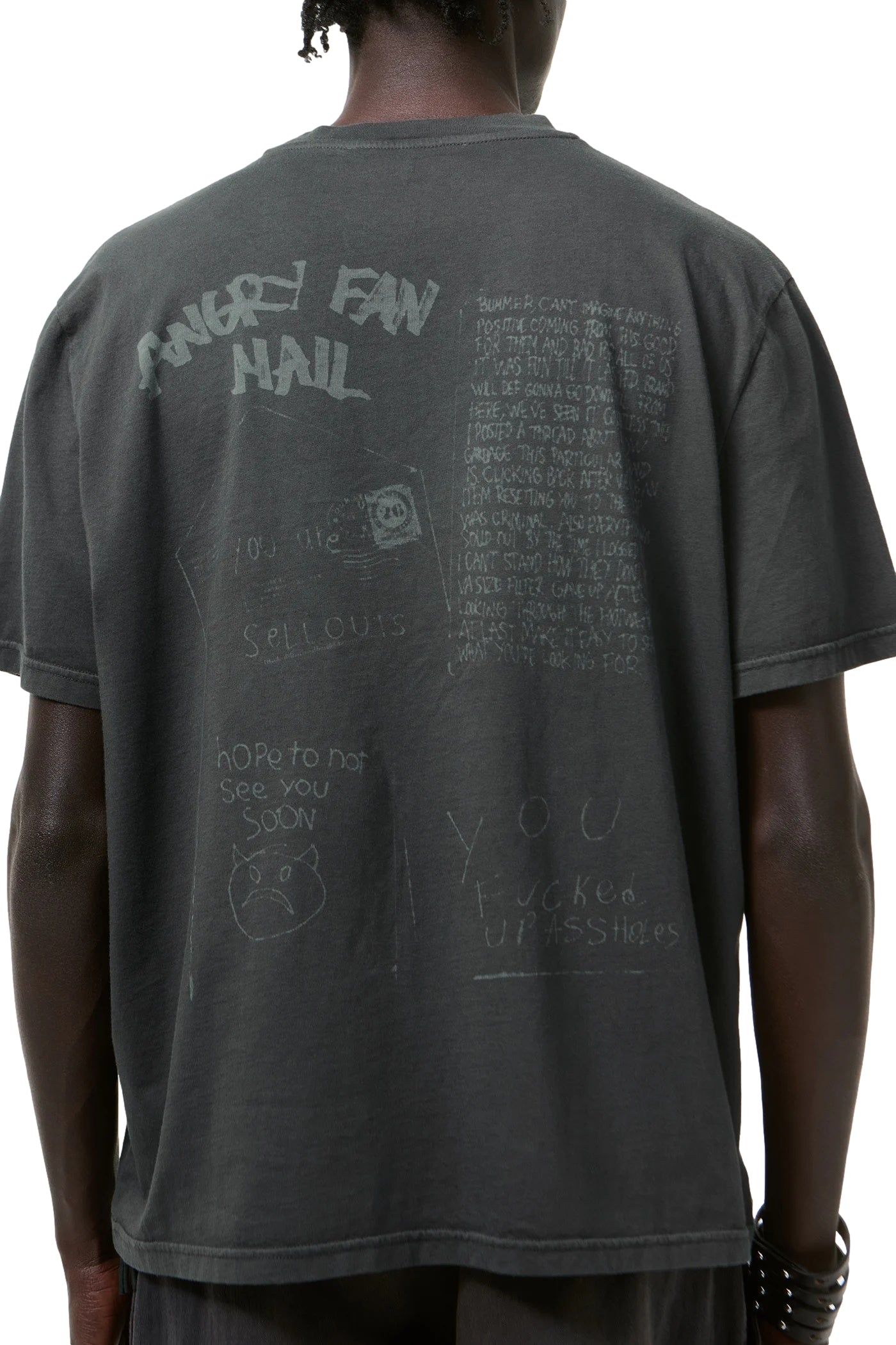 Our Legacy Box T-Shirt T-shirt Grå - modostore.no