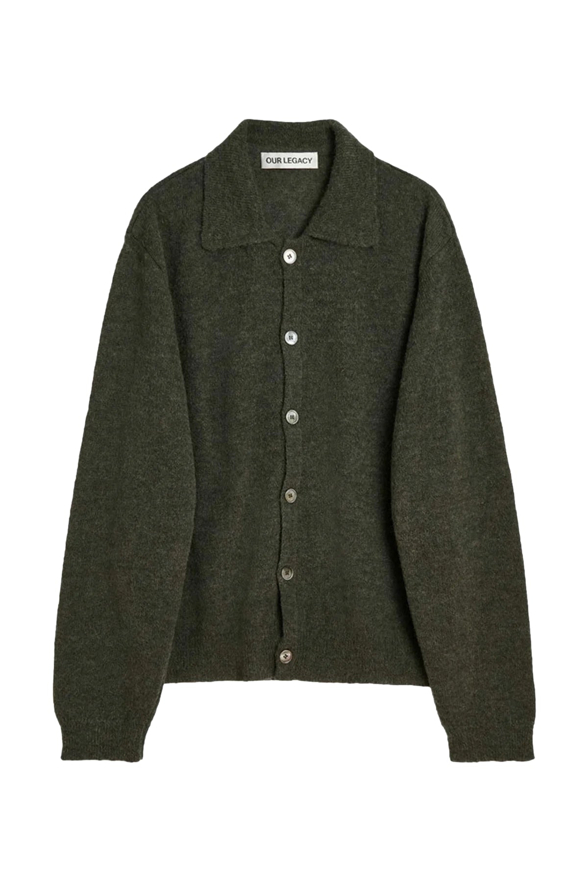 Our Legacy Evening Polo Genser Grønn - modostore.no