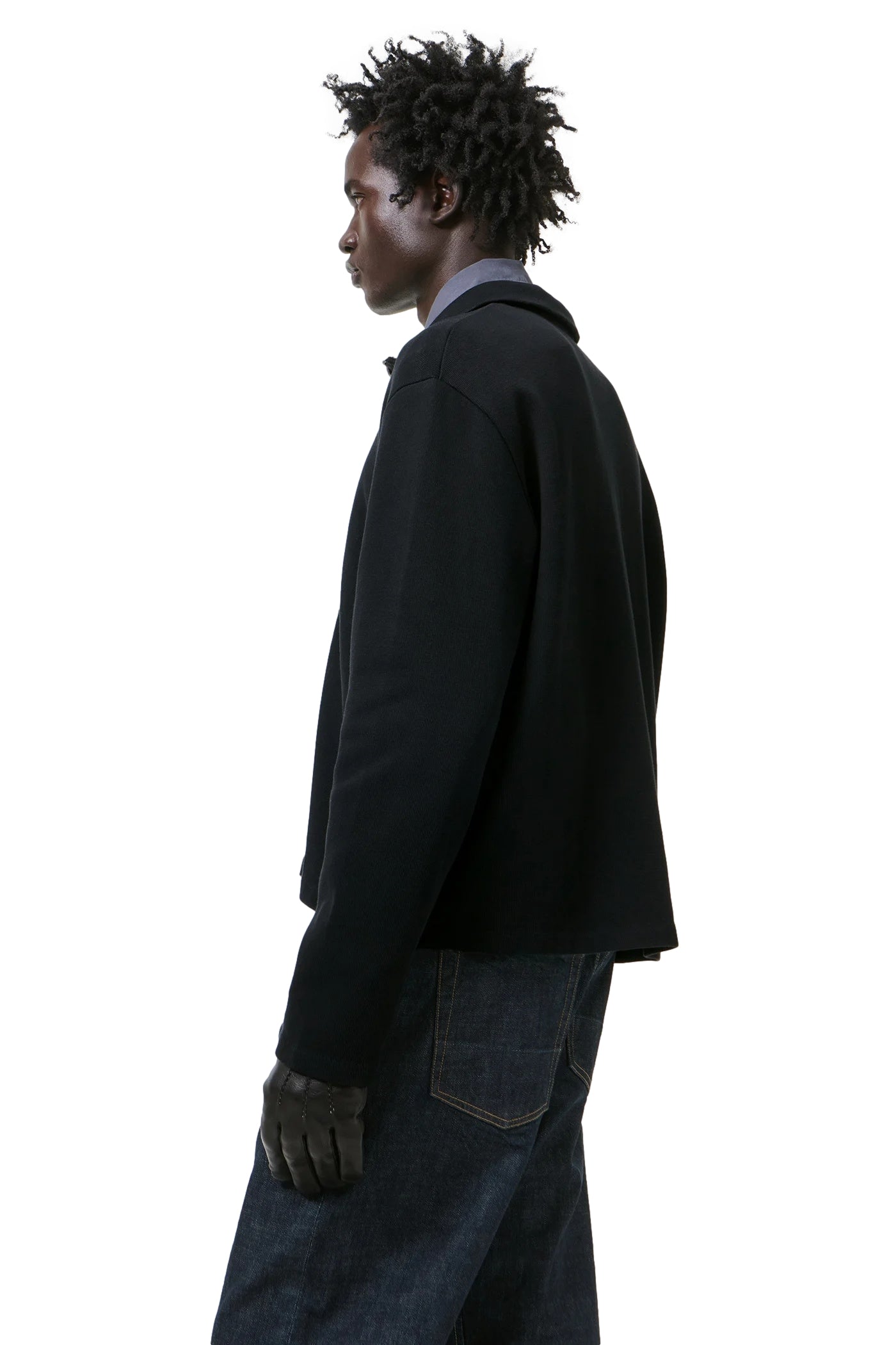 Our Legacy Shrunken fullzip Hettejakke Sort - modostore.no