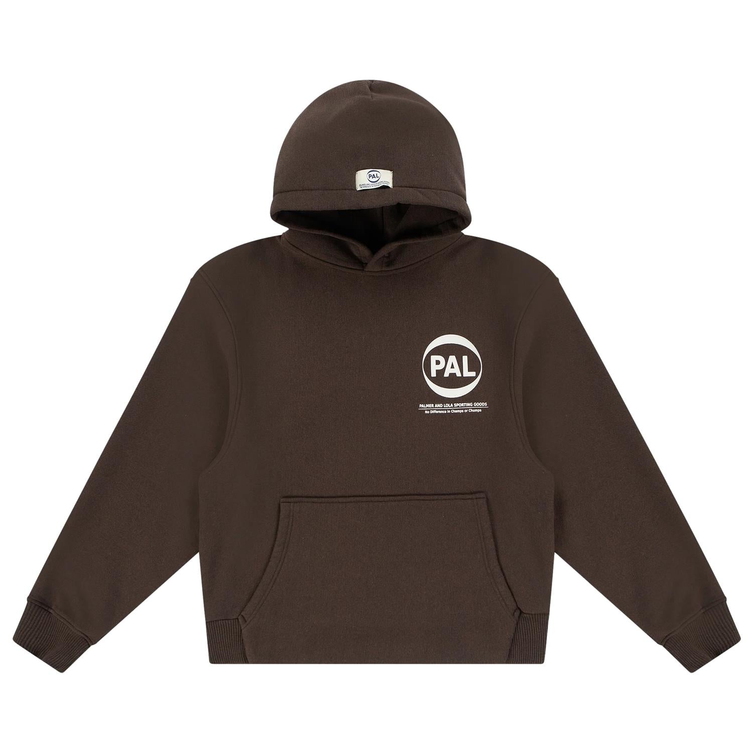 PAL New Pre-Game 25 Hoodie Hettegenser Brun - modostore.no