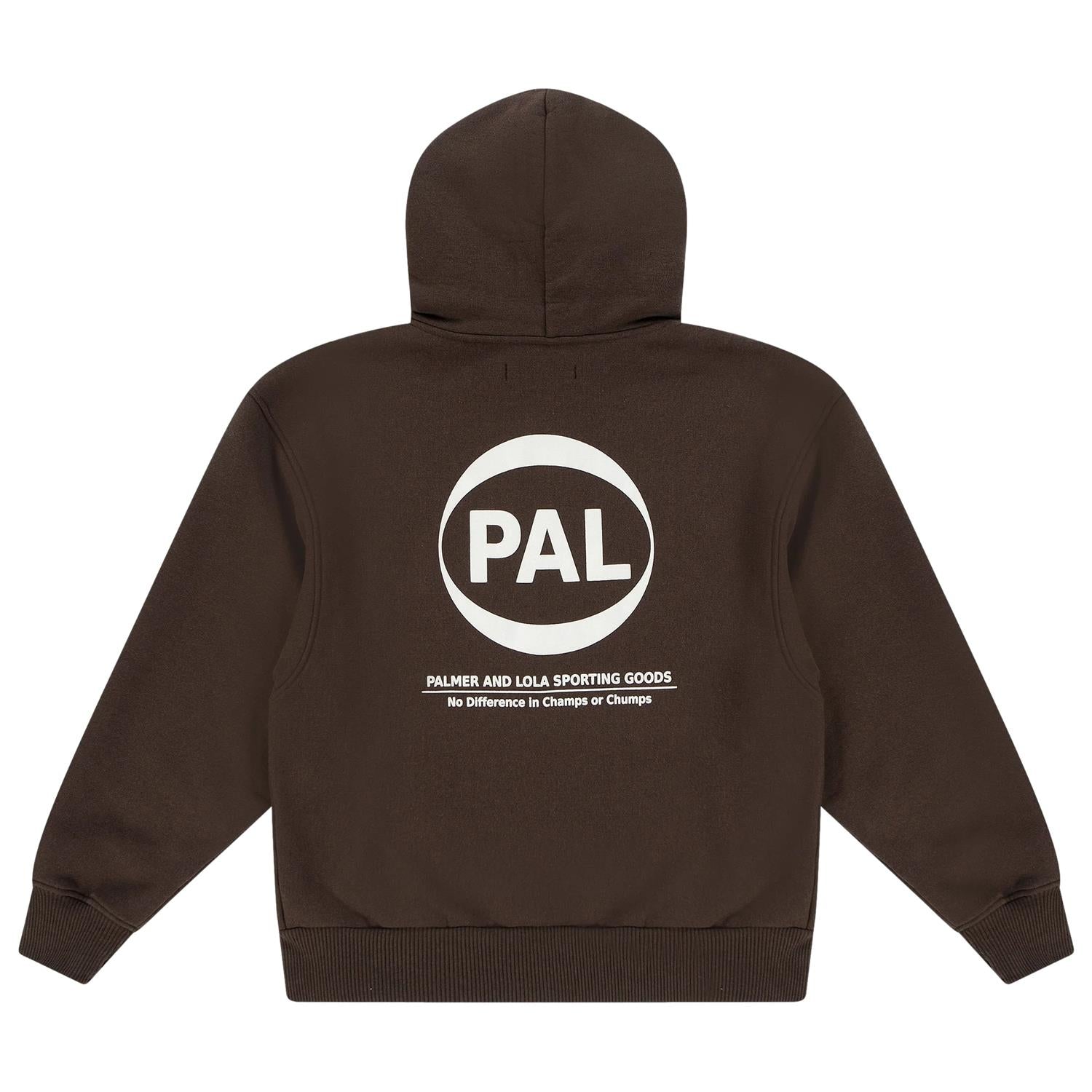 PAL New Pre-Game 25 Hoodie Hettegenser Brun - modostore.no
