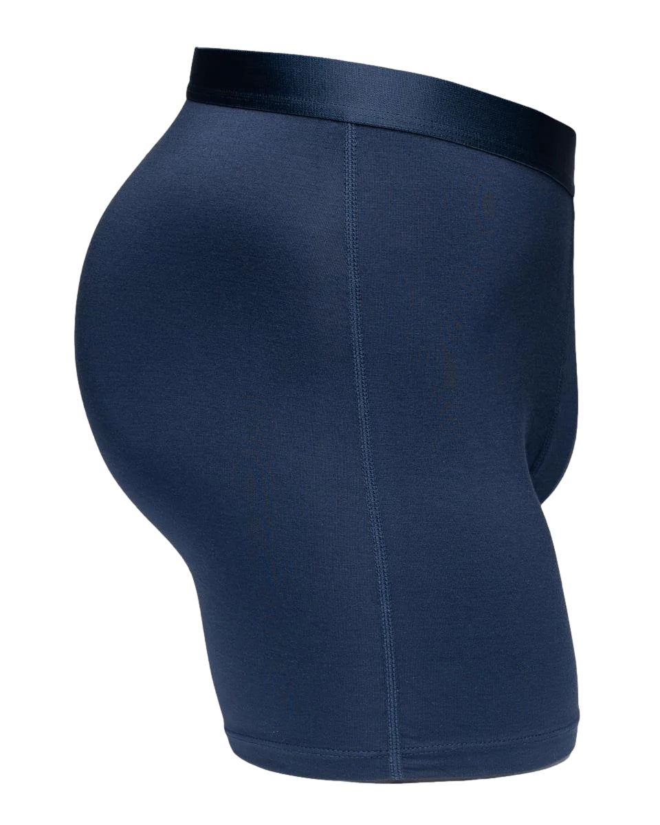 To par mørkeblå boxershorts fra Panos Emporio i EcoVero, med elastisk midje og komfortabel passform.