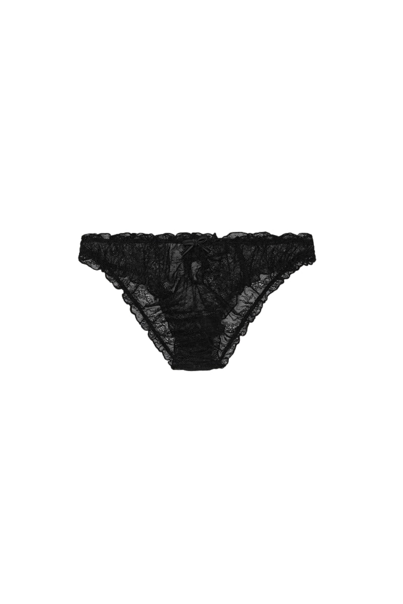 ROTATE Love Stories 2-pack Lace Brief Undertøy Sort Og Hvit - modostore.no