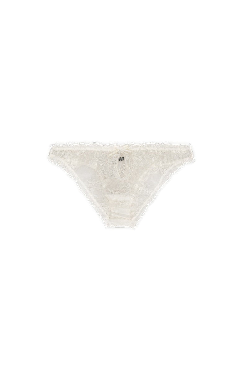 ROTATE Love Stories 2-pack Lace Brief Undertøy Sort Og Hvit - modostore.no