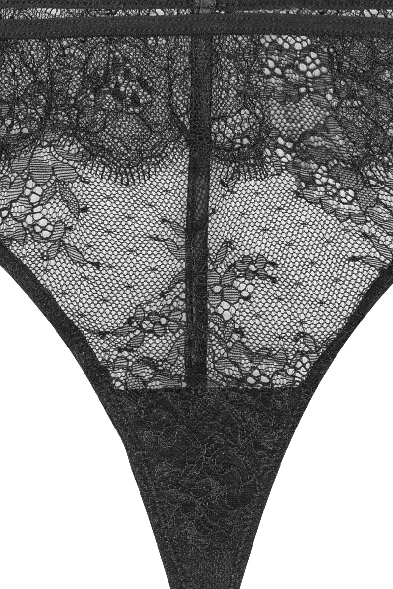 ROTATE Love Stories String Briefs Undertøy Sort - modostore.no