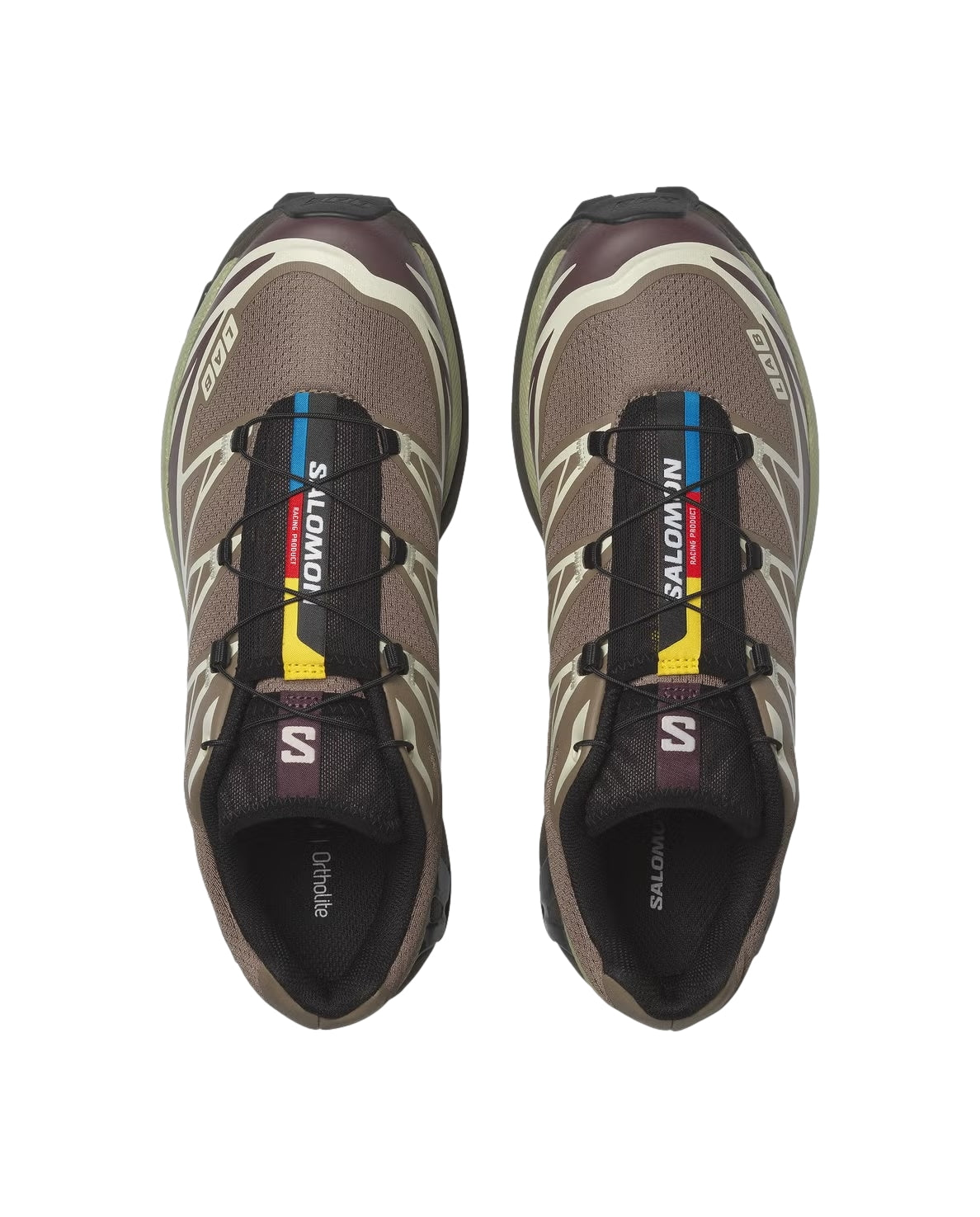 Salomon XT-6 Walnut/Huckleberry/Urban Chic Sko Lysebrun - modostore.no