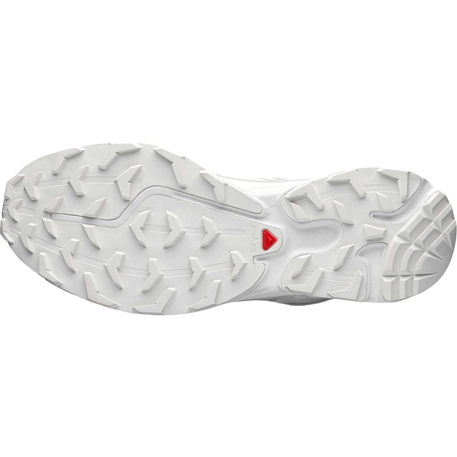 Salomon XT-6 White/White/Lunar Rock Sko Hvit - modostore.no
