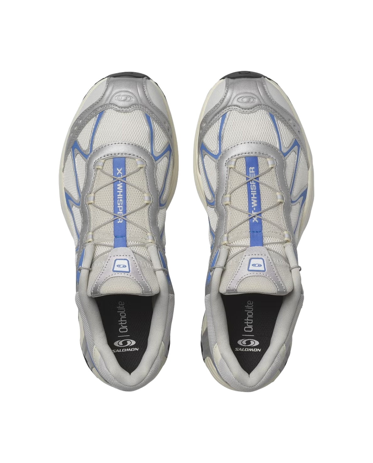 Salomon XT-Whisper Vanilla Ice/Ftw Silver/Persian Jewel Sko Hvit Og Blå - modostore.no