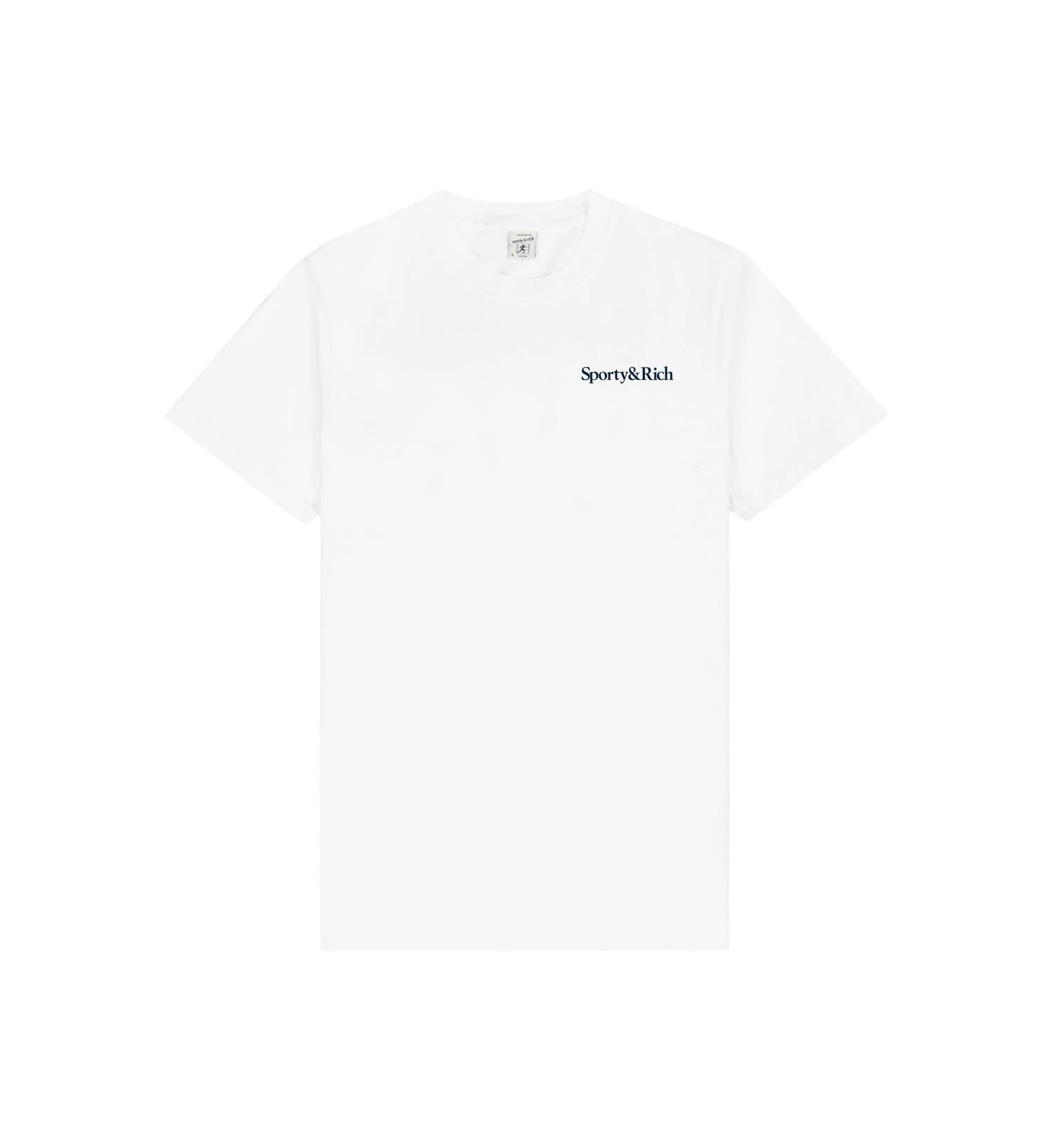 Sporty & Rich Health is Wealth T-Shirt T-shirt Hvit - modostore.no