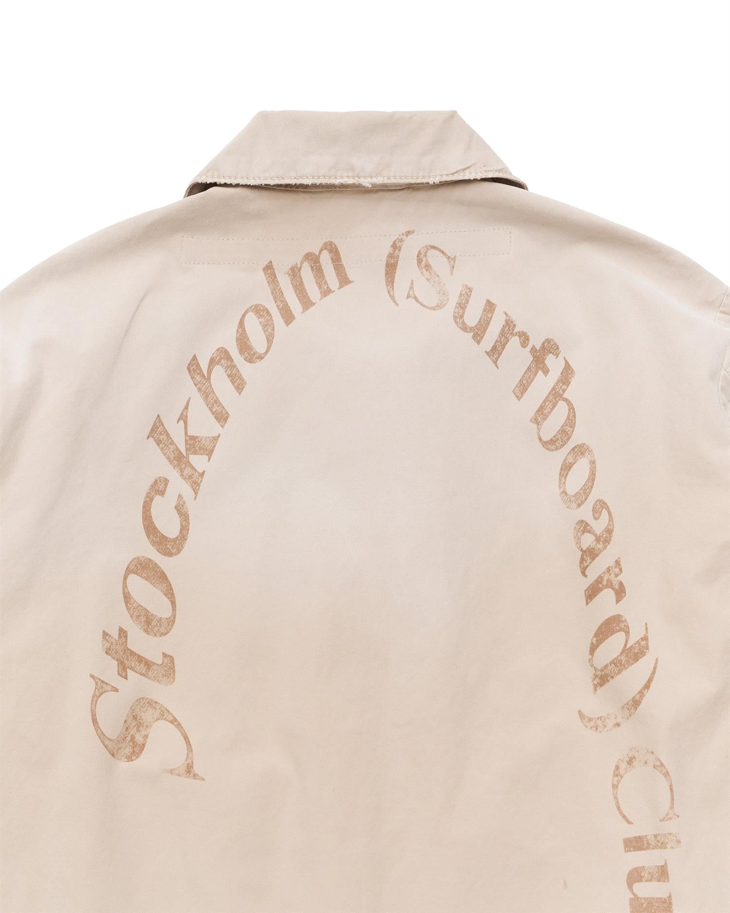 Stockholm Surfboard Club Phil Jacket Jakke Beige - modostore.no